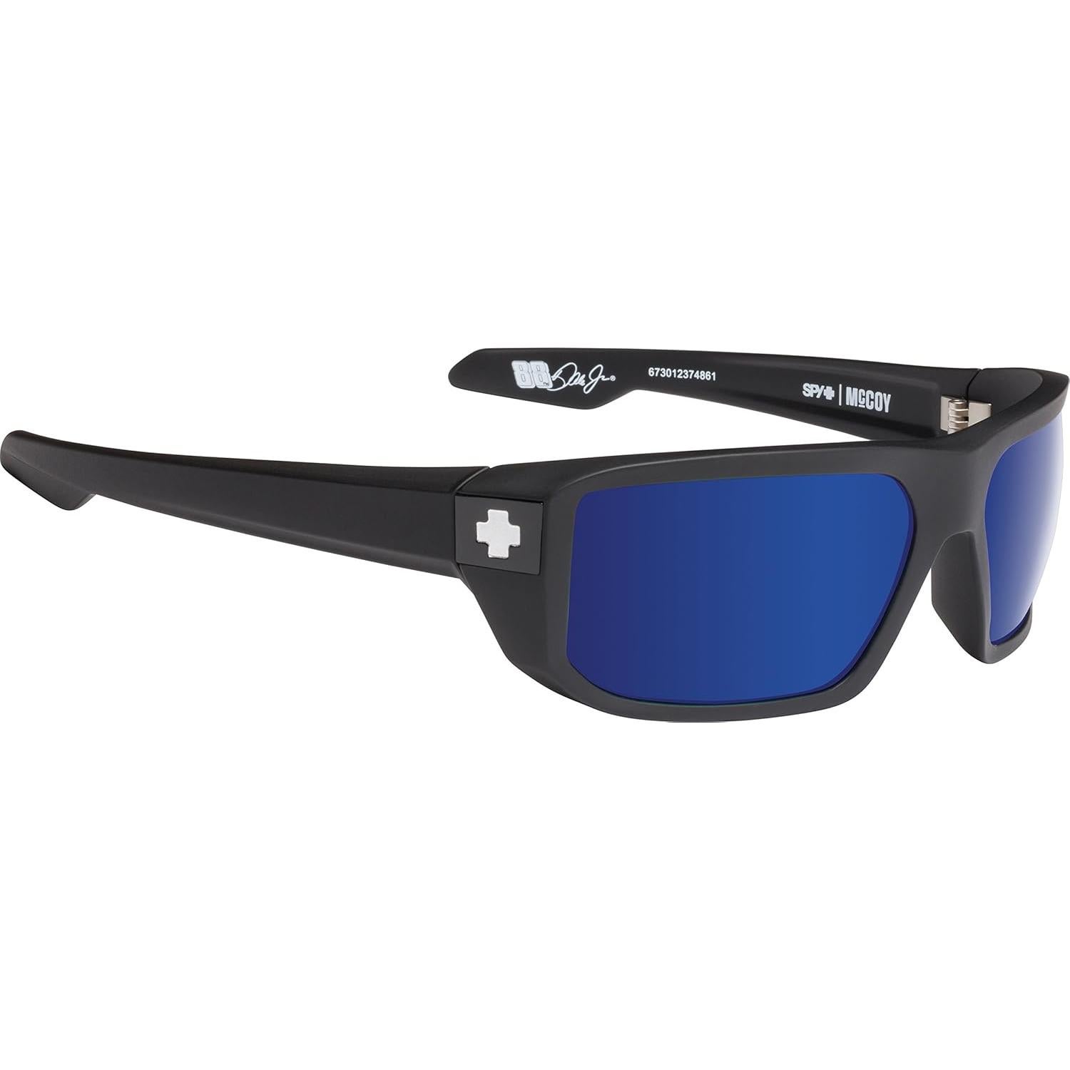 Gafas de sol rectangulares Spy Optic Mccoy para hombres 63 mm