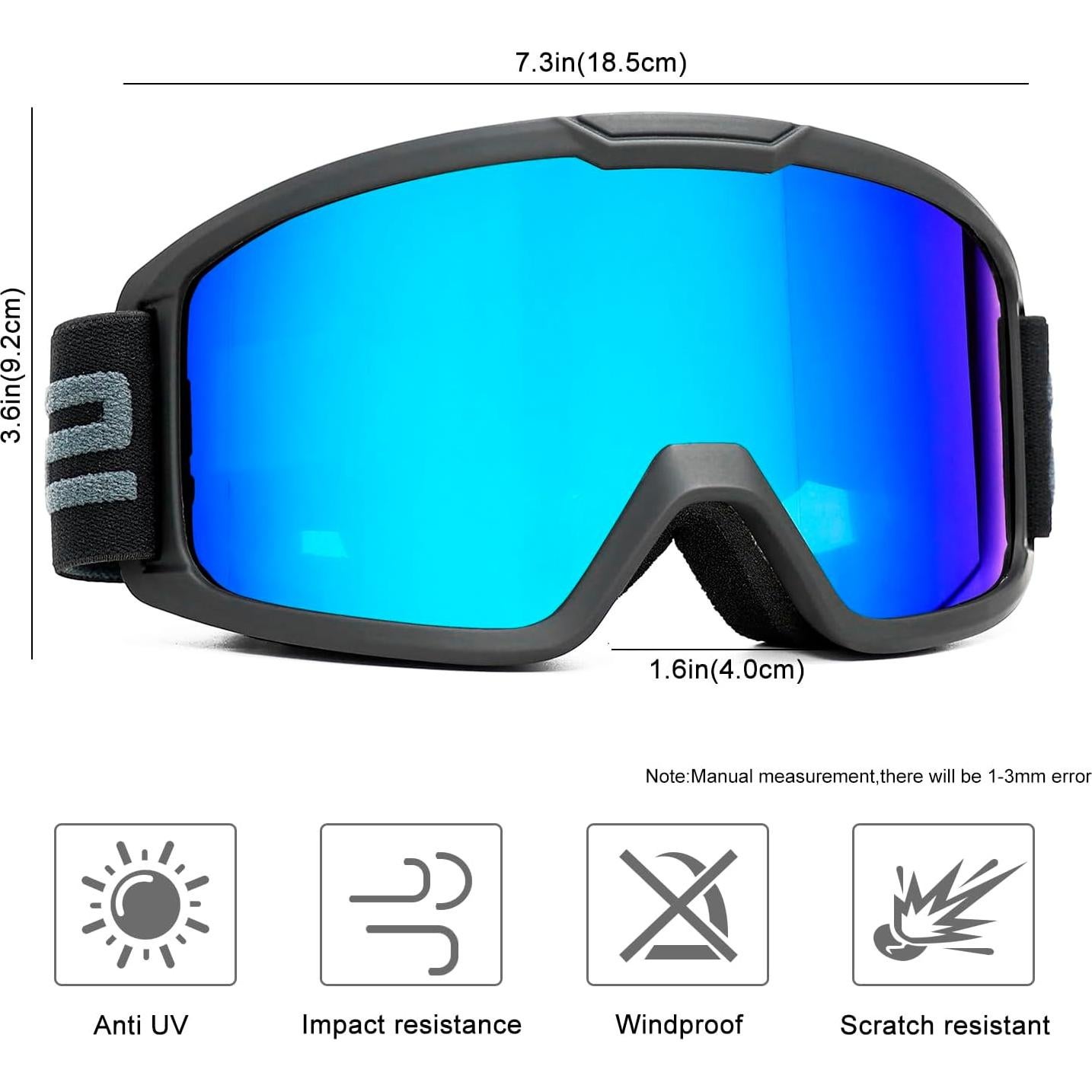 Gafas de Motocross VEWOE UV400 para ATV y Bicicleta