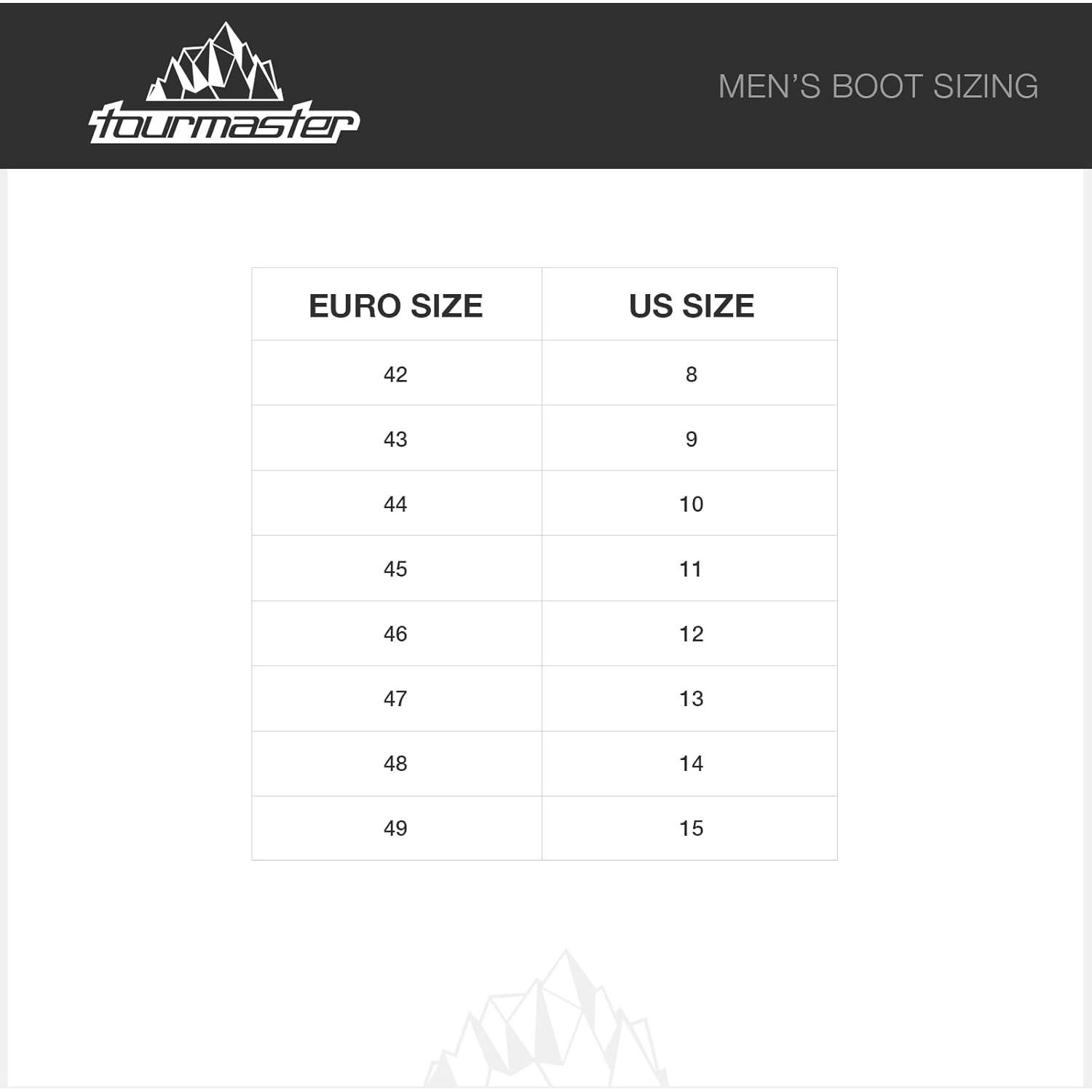 Botas de Motocicleta Impermeables Tourmaster Break Trail 8