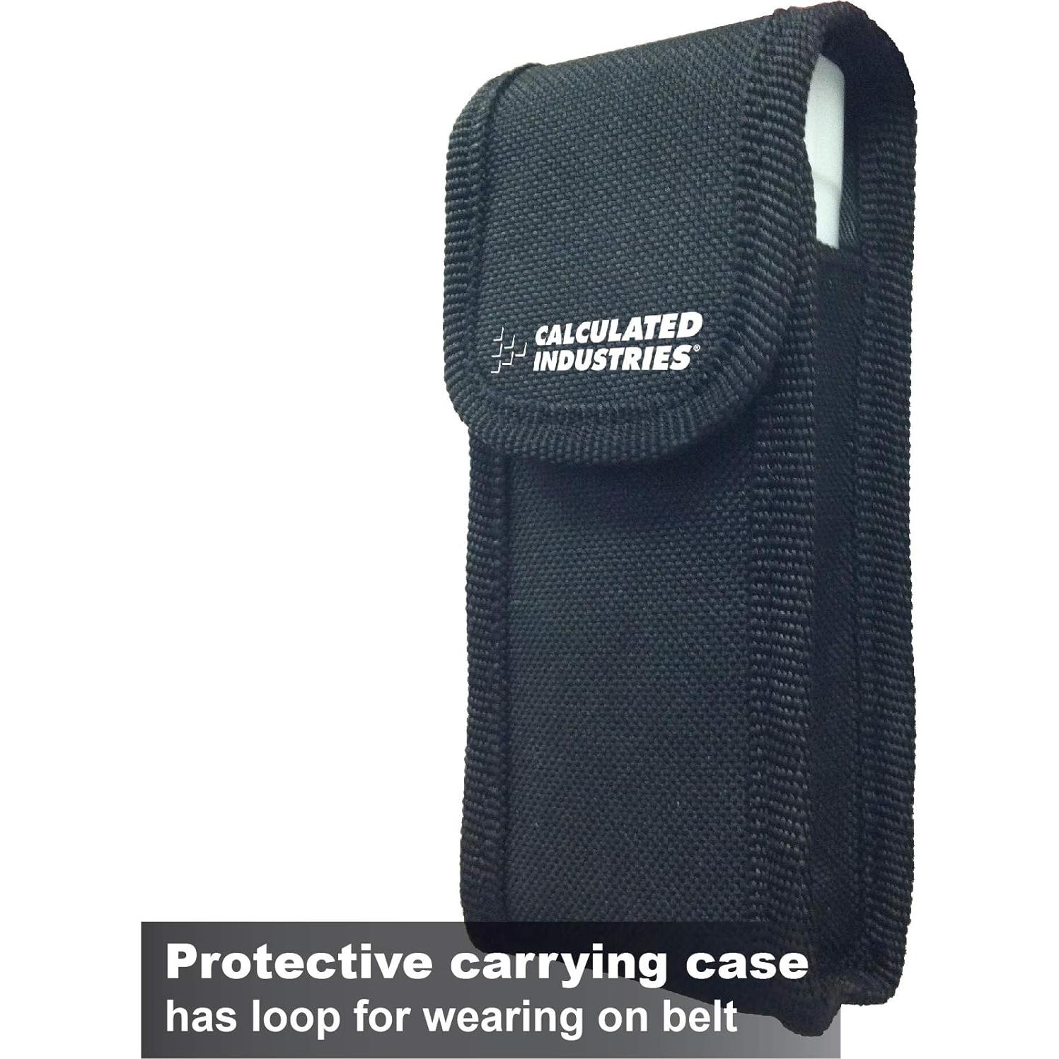 Medidor de Distancia Digital Calculated 3356 con Láser 39.62m