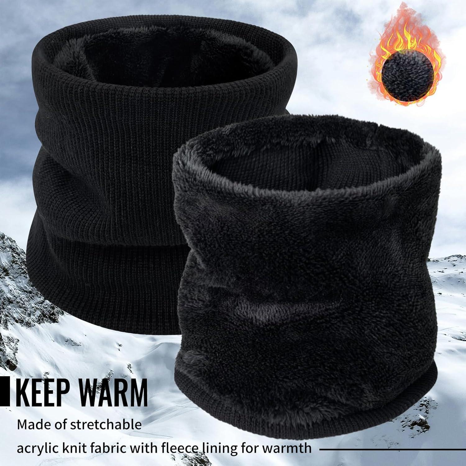 Paquete de 3 Calentadores de Cuello Térmicos Polar Unisex