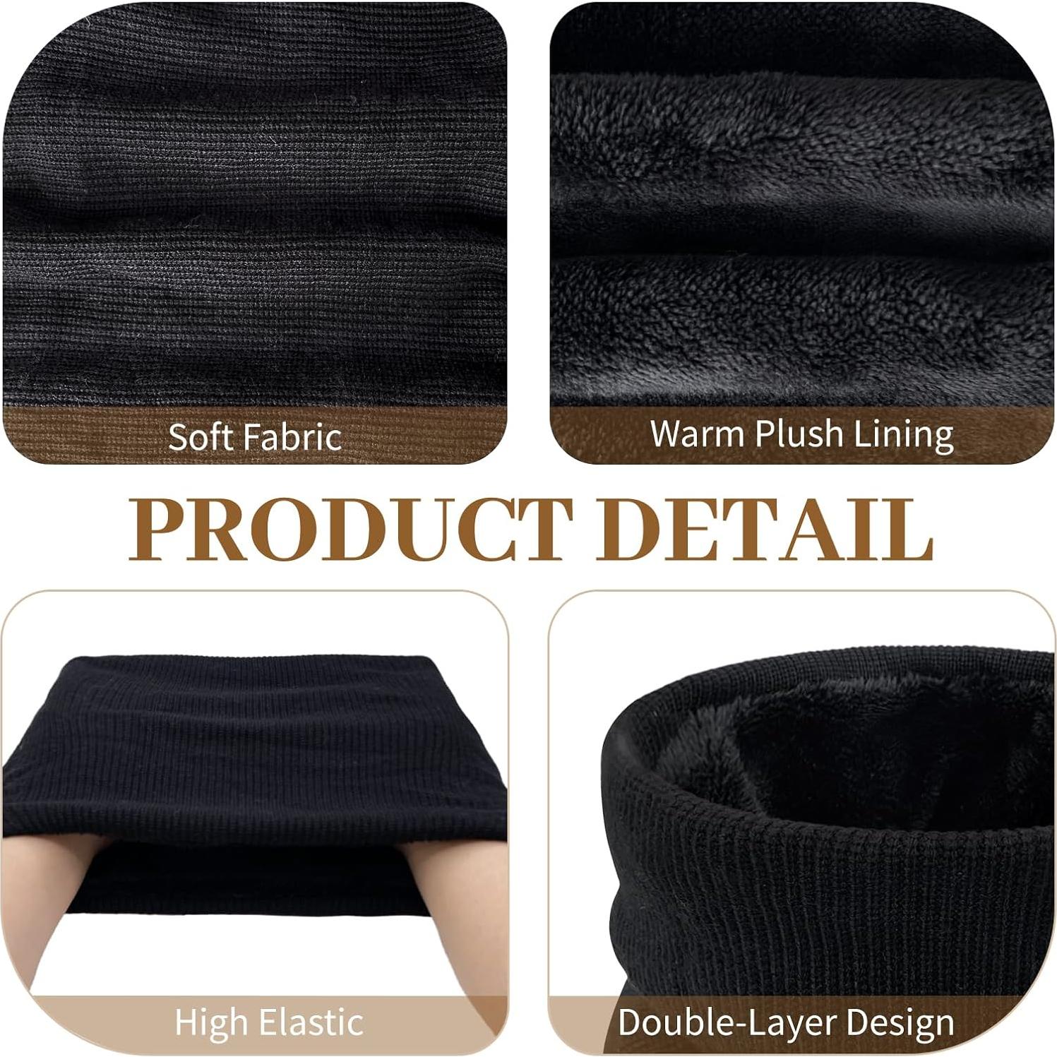 Paquete de 3 Calentadores de Cuello Térmicos Polar Unisex