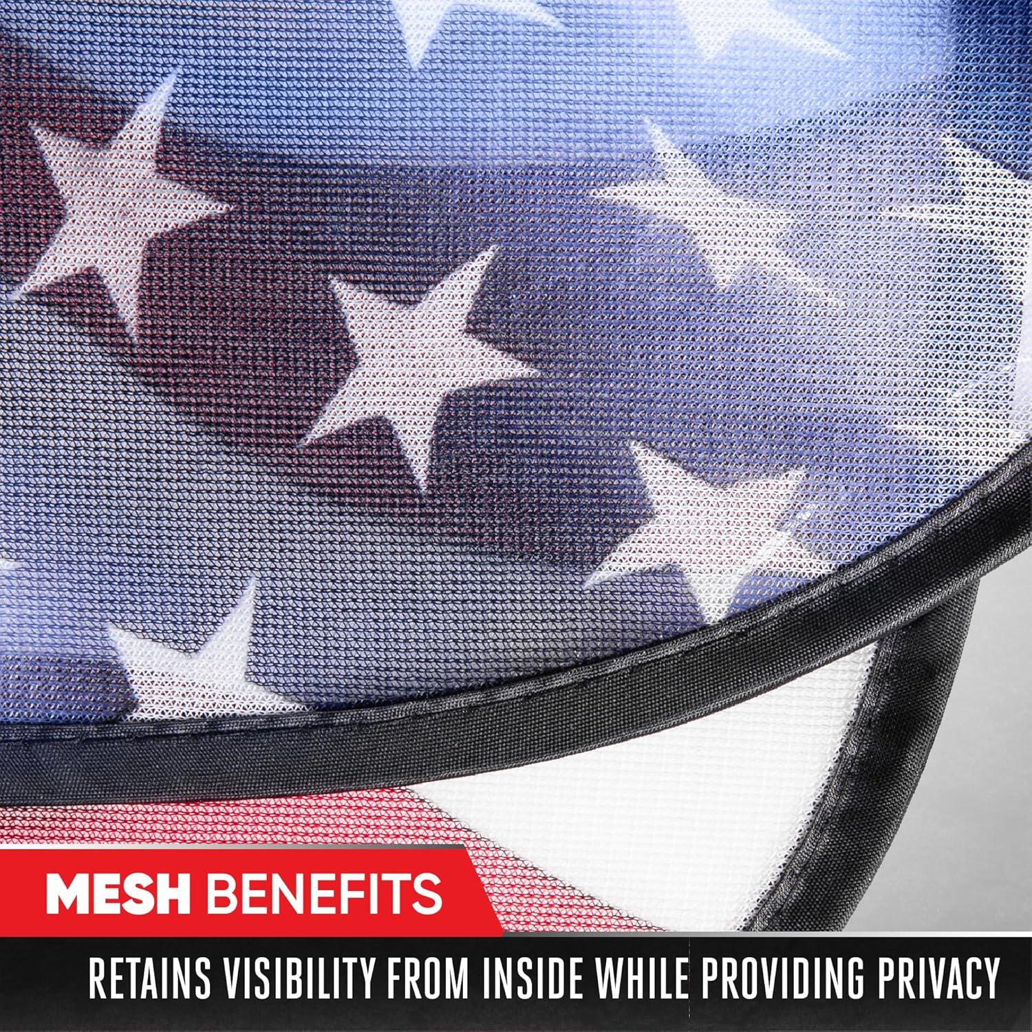 Sombrillas para Ventanas de Coche Motor Trend USA - Paquete de 2