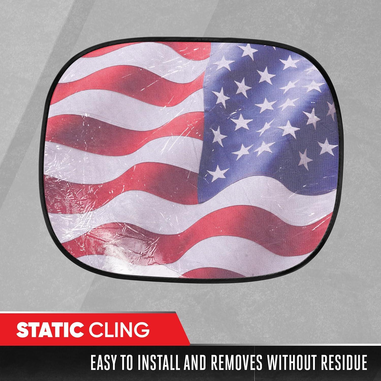 Sombrillas para Ventanas de Coche Motor Trend USA - Paquete de 2