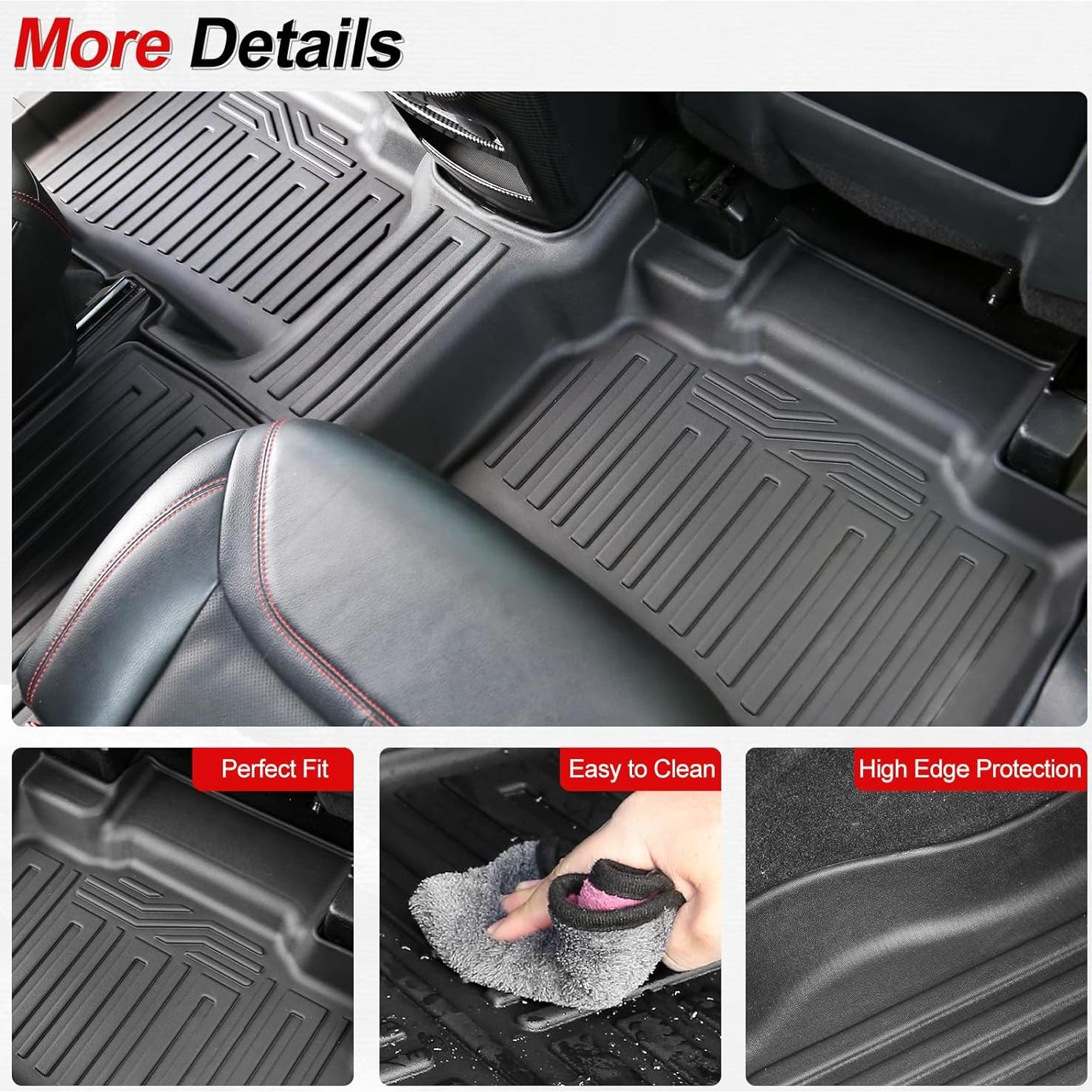 Alfombrillas HOUCLEMIC para Ford Explorer 2020-2025 TPE 6 asientos