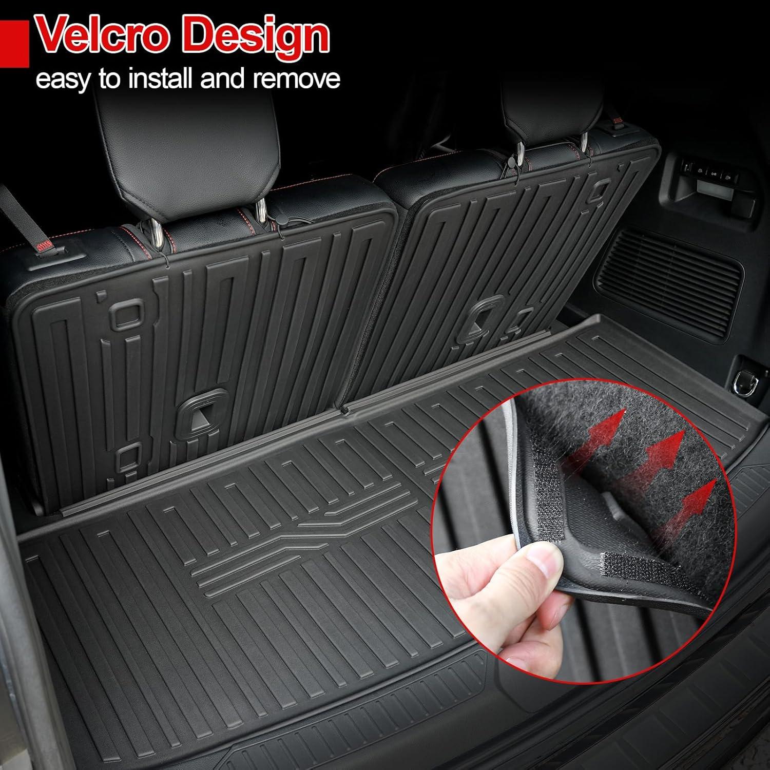 Alfombrillas HOUCLEMIC para Ford Explorer 2020-2025 TPE 6 asientos