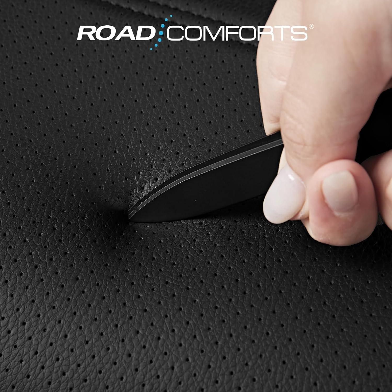 Fundas de Asiento de Cuero Road Comforts Azul Universal