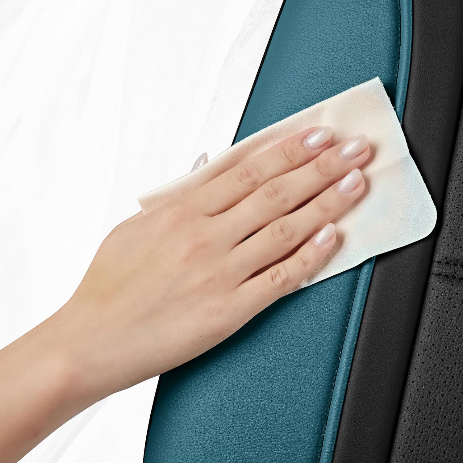 Fundas de Asiento de Cuero Road Comforts Azul Universal