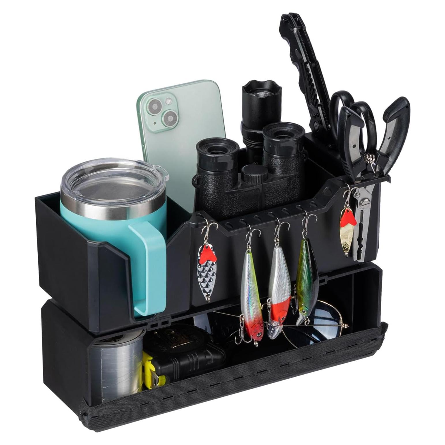 Soporte para Tazas KEMIMOTO para Barcos, Organizador Negro