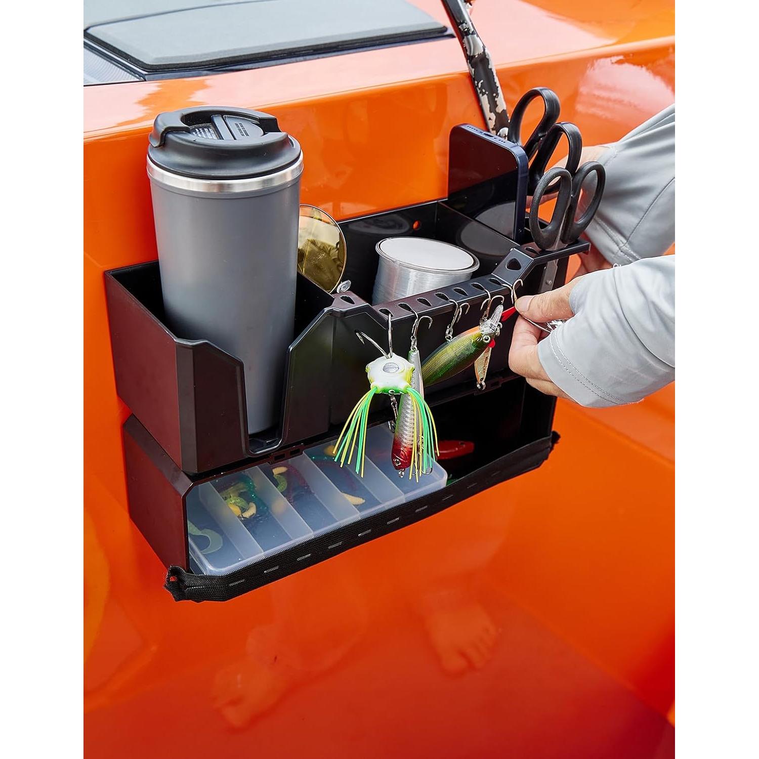 Soporte para Tazas KEMIMOTO para Barcos, Organizador Negro