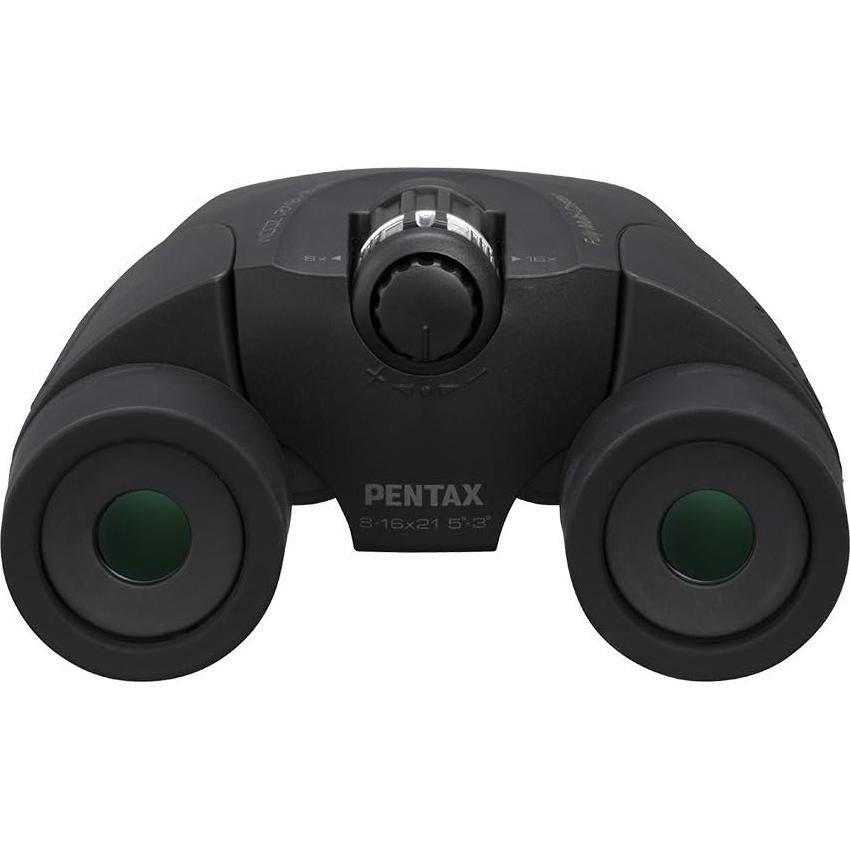 Binoculares Pentax UP 8-16x21 Negro - Compactos y Duraderos