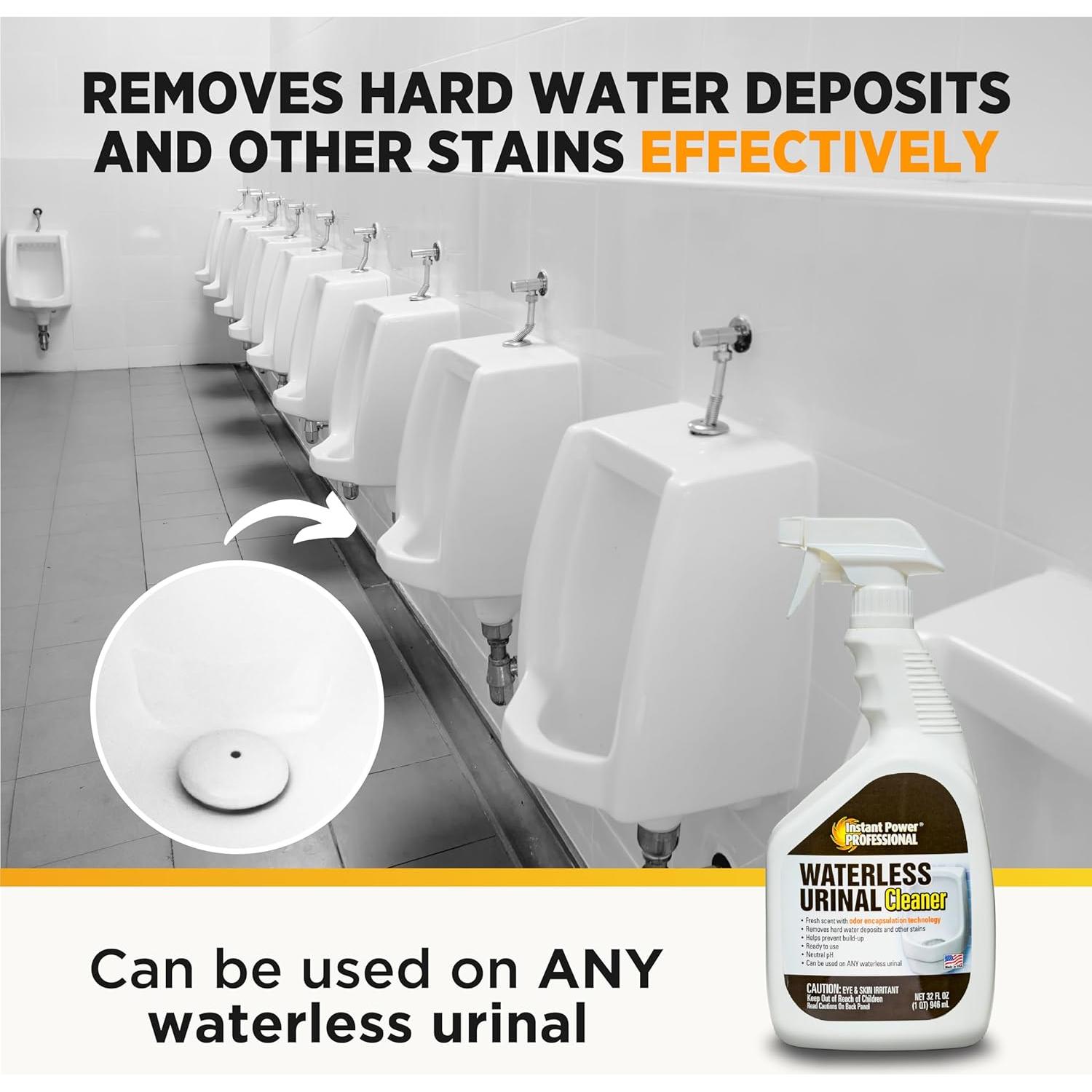 Limpiador de Urinarios Sin Agua Instant Power 0.95 L - Elimina Manchas