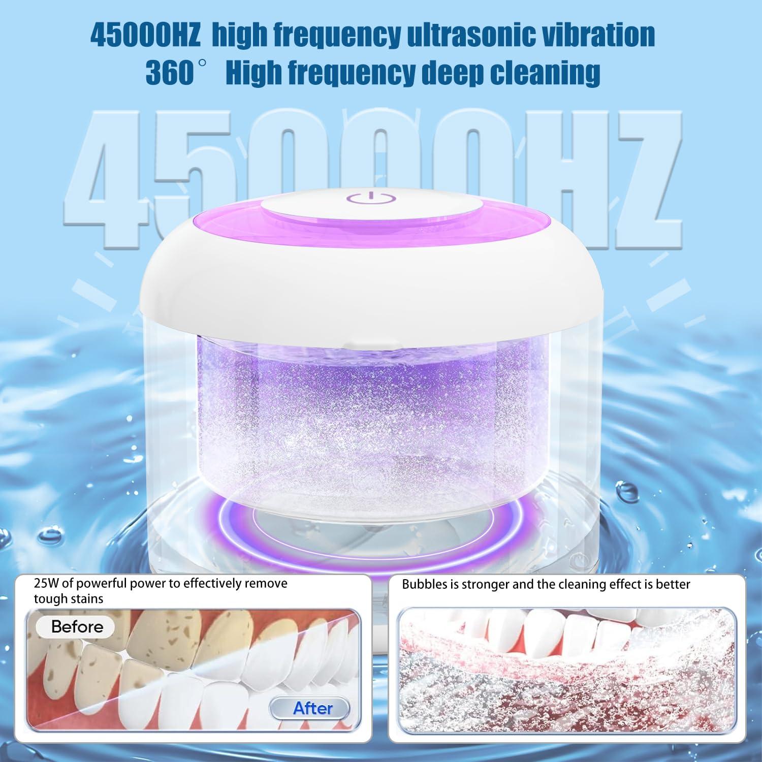 Limpiador Ultrasónico de Retenedores VovoZanium 180ml Blanco