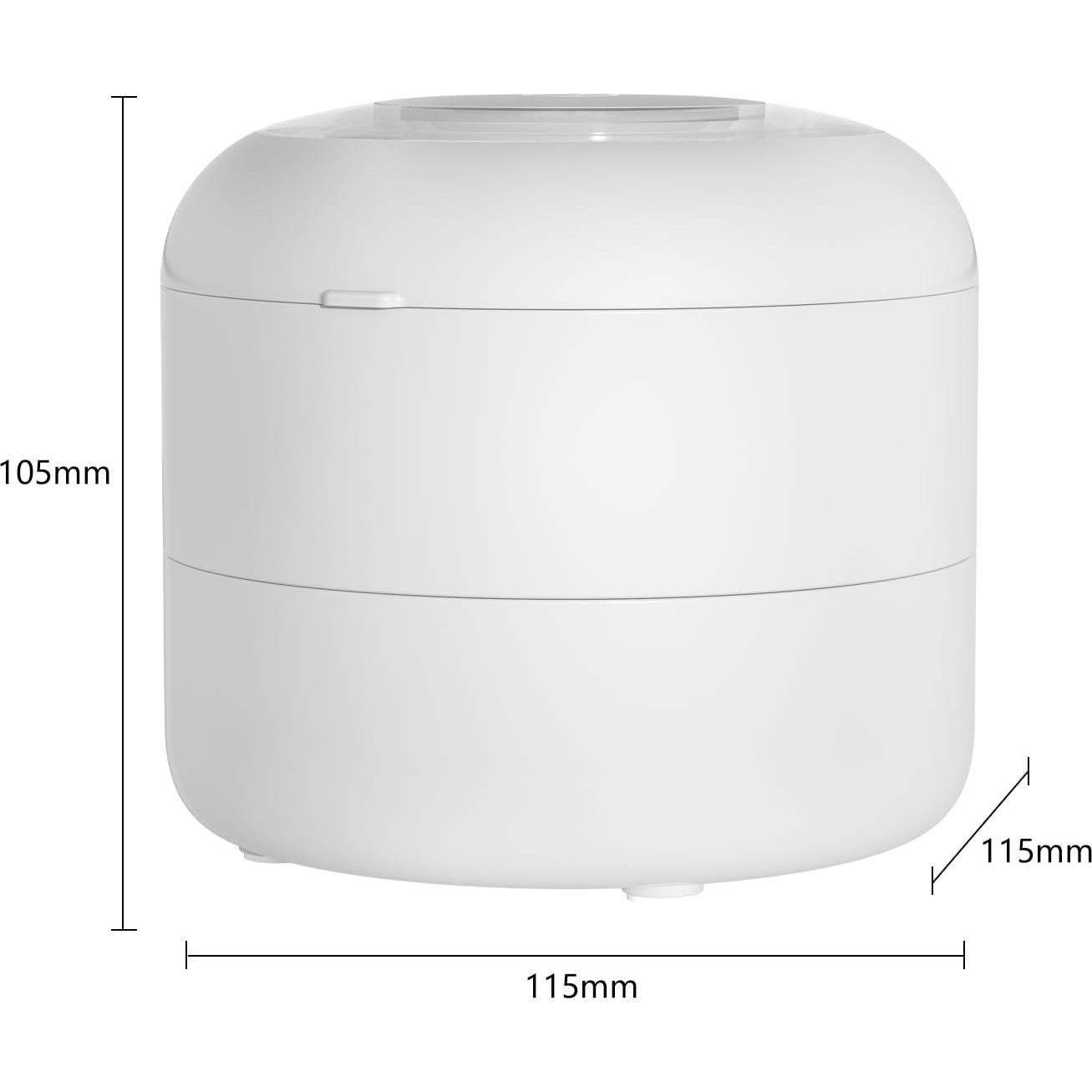 Limpiador Ultrasónico de Retenedores VovoZanium 180ml Blanco