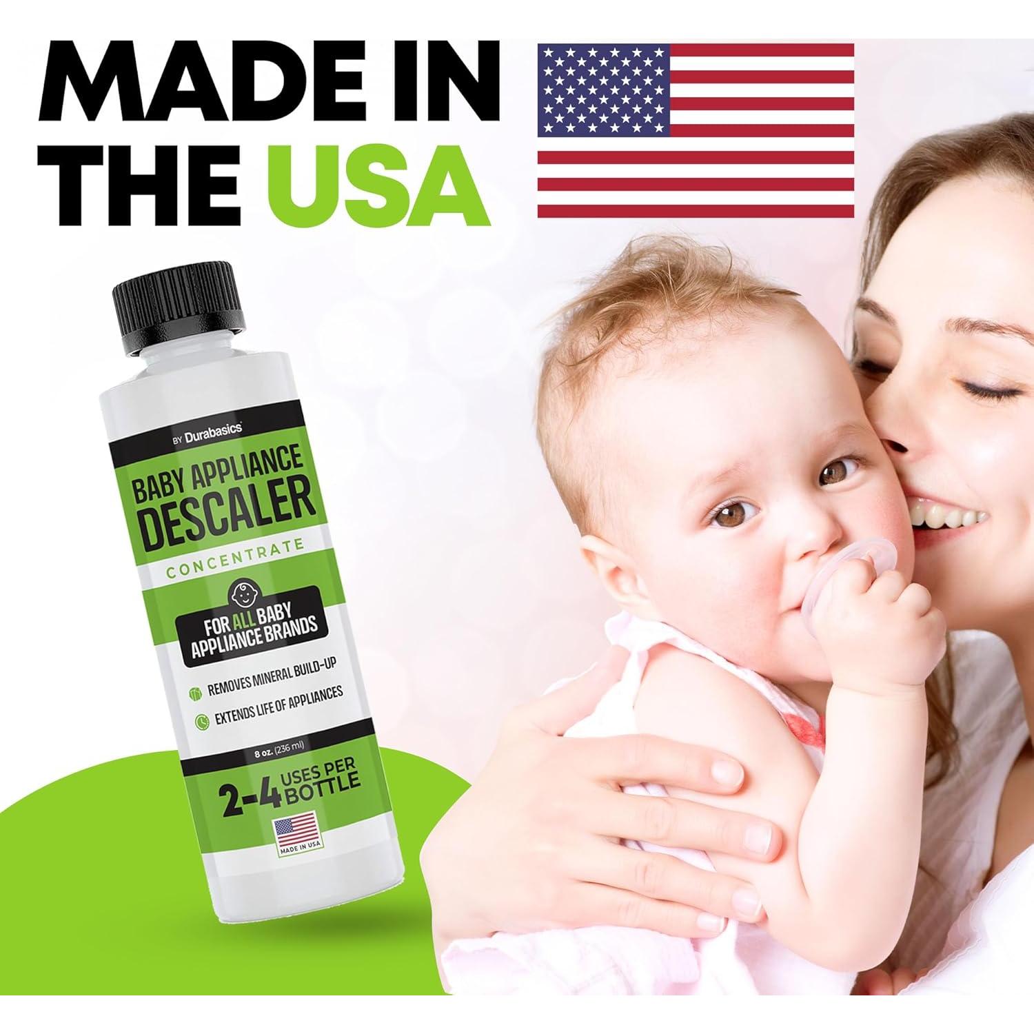 Desincrustante para Esterilizador de Biberones Durabasics - 2 Paquetes 16Oz