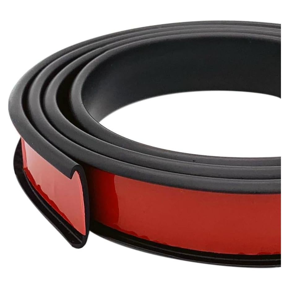 Banda de Bisel Autoadhesiva Tintvent 6.1m Negro 1.27cm