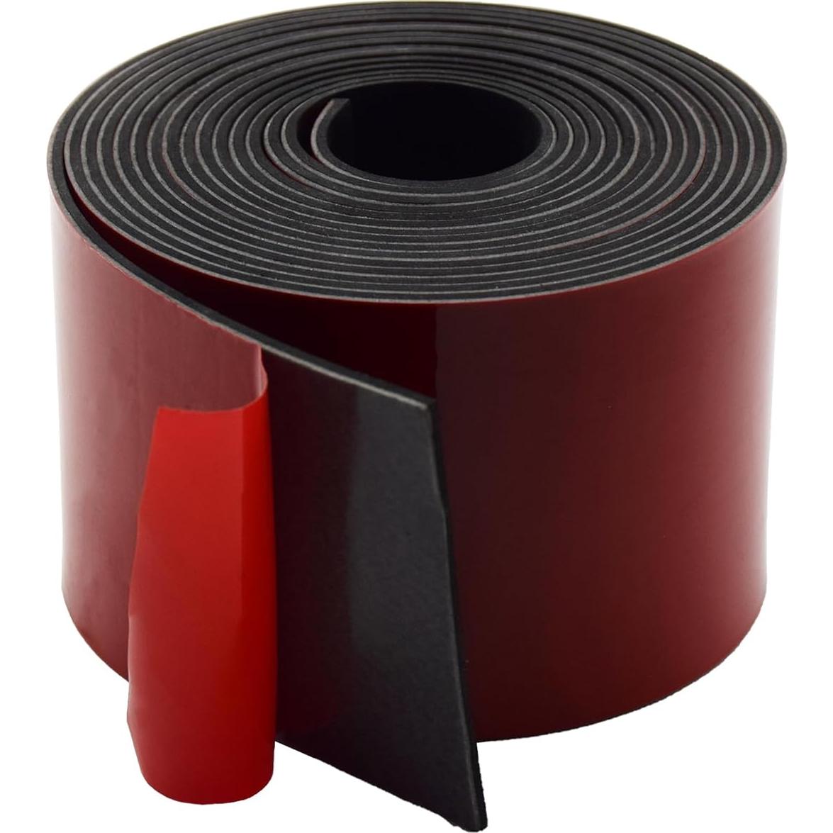 Tira de goma neopreno autoadhesiva DEVNOL 1.6mm x 7.6cm x 3.66m