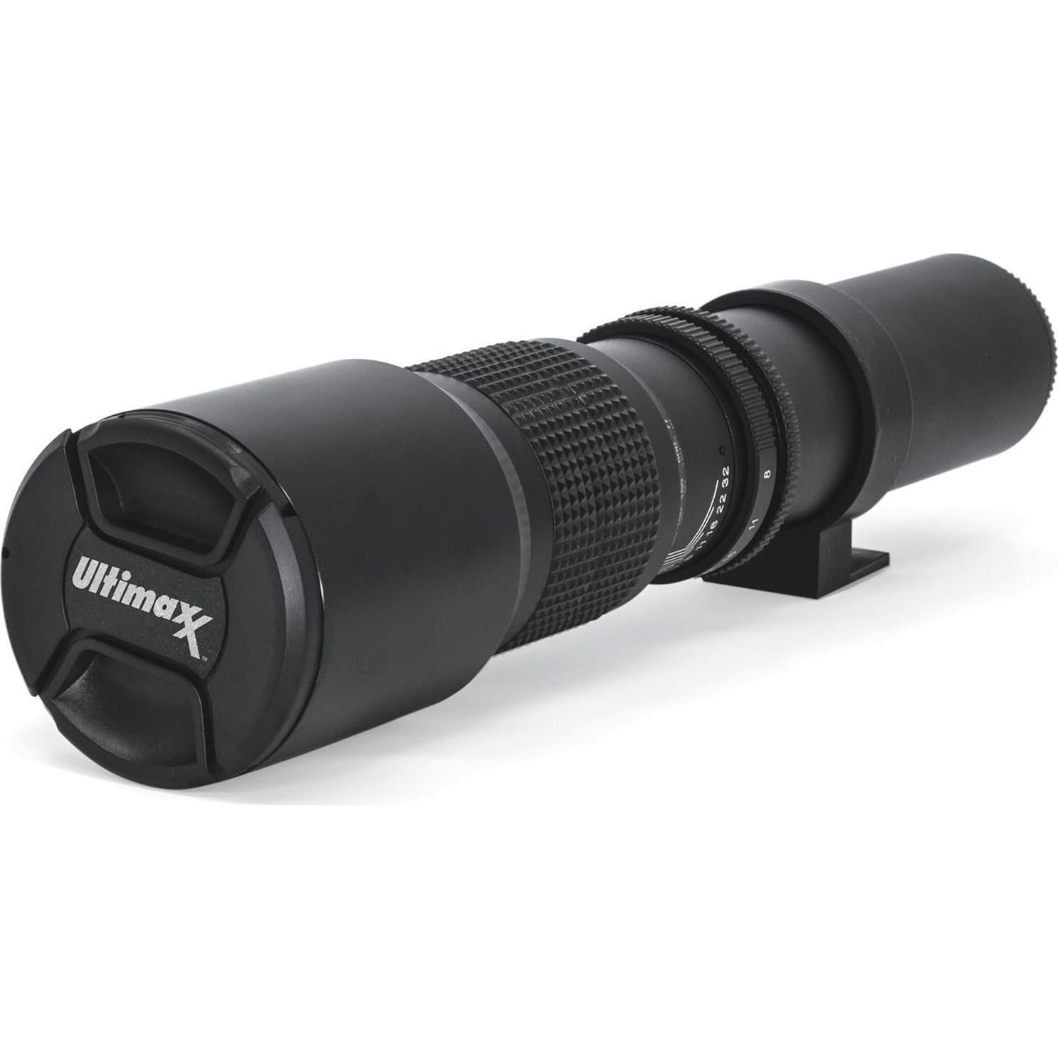 Lente Telefoto Ultimaxx 500mm f/8 para Cámaras Canon DSLR