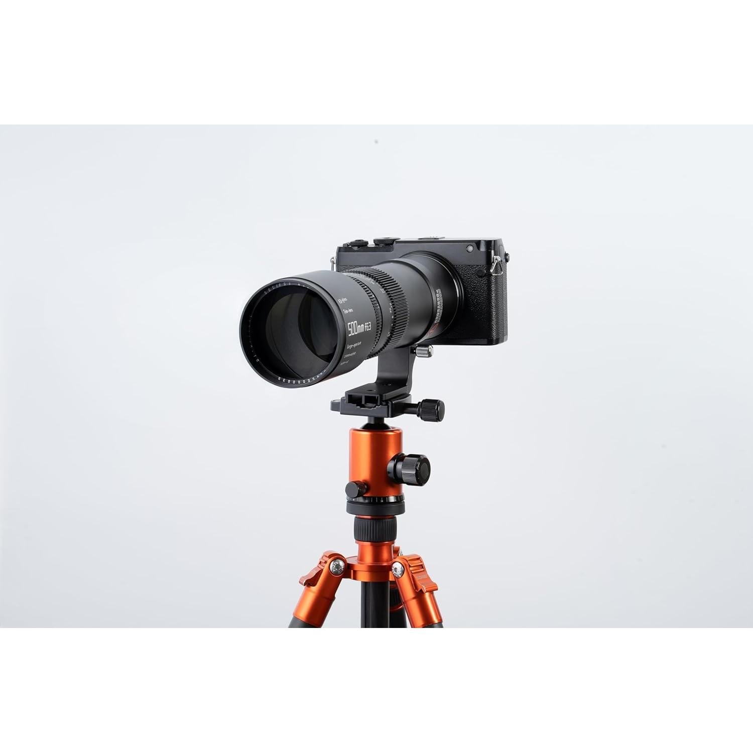 Lente Telefoto Manual TTArtisan 500mm F6.3 para GFX - Negro