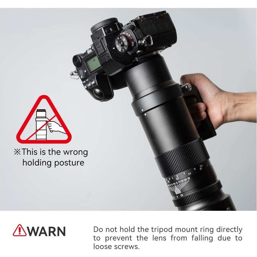 Lente Telefoto Manual TTArtisan 500mm F6.3 para GFX - Negro