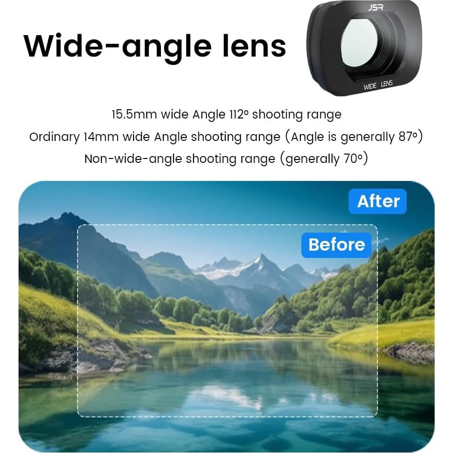 Kit de Filtros Magnéticos para DJI OSMO Pocket 3 - 4 Filtros