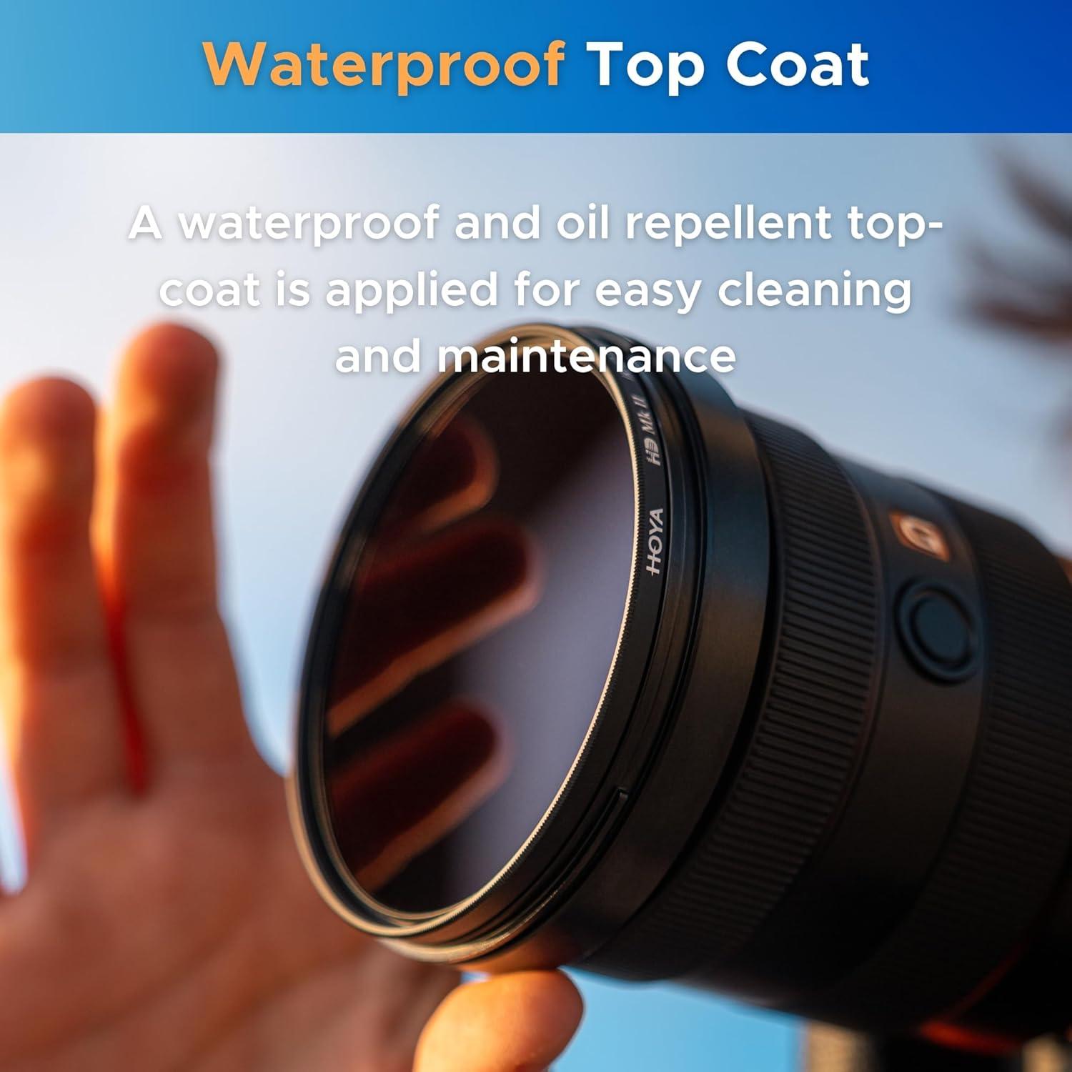 Filtro ND Hoya 49mm HD Mk II IRND64 - Densidad Neutra 6 Paradas