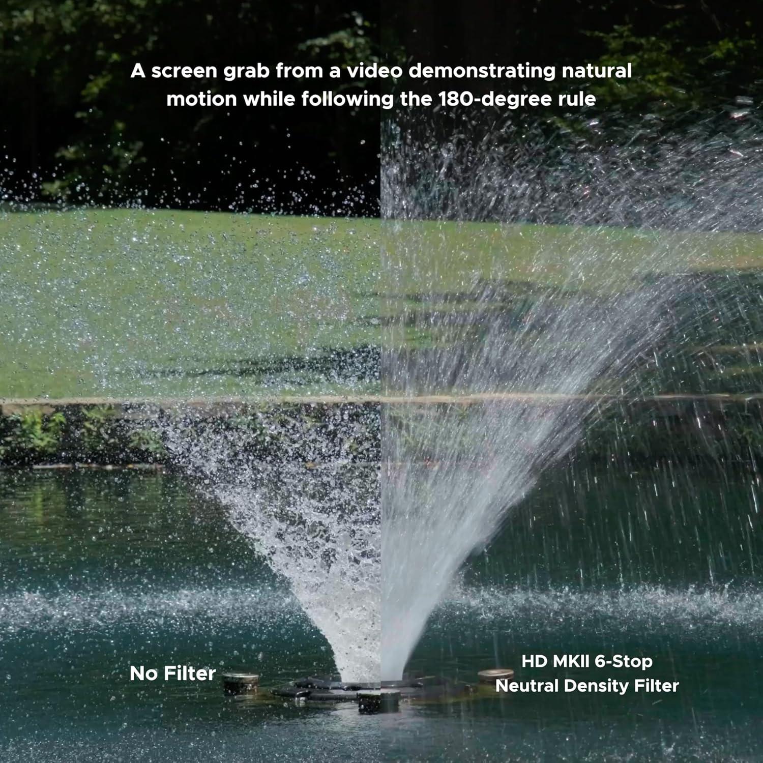 Filtro ND Hoya 49mm HD Mk II IRND64 - Densidad Neutra 6 Paradas