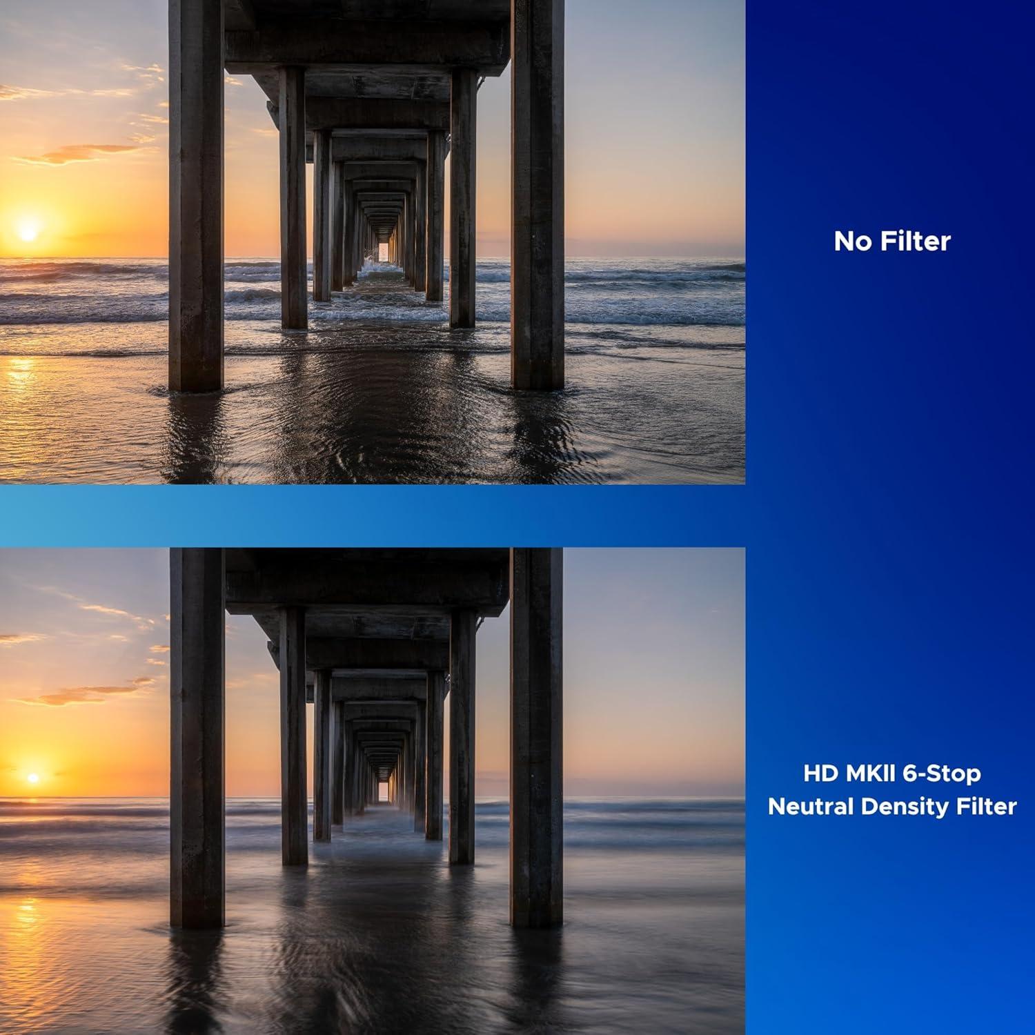 Filtro ND Hoya 49mm HD Mk II IRND64 - Densidad Neutra 6 Paradas