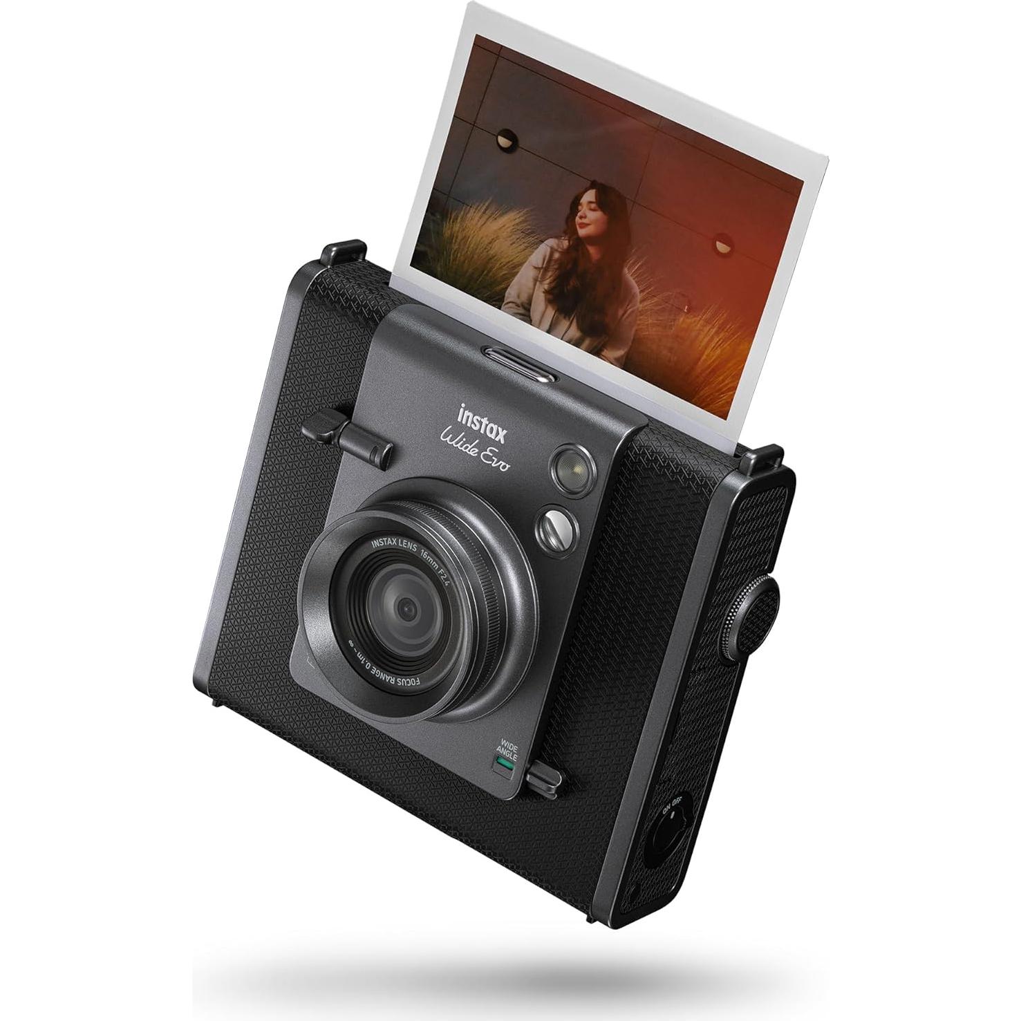 Cámara Instantánea Fujifilm INSTAX Wide Evo 16MP Gran Angular