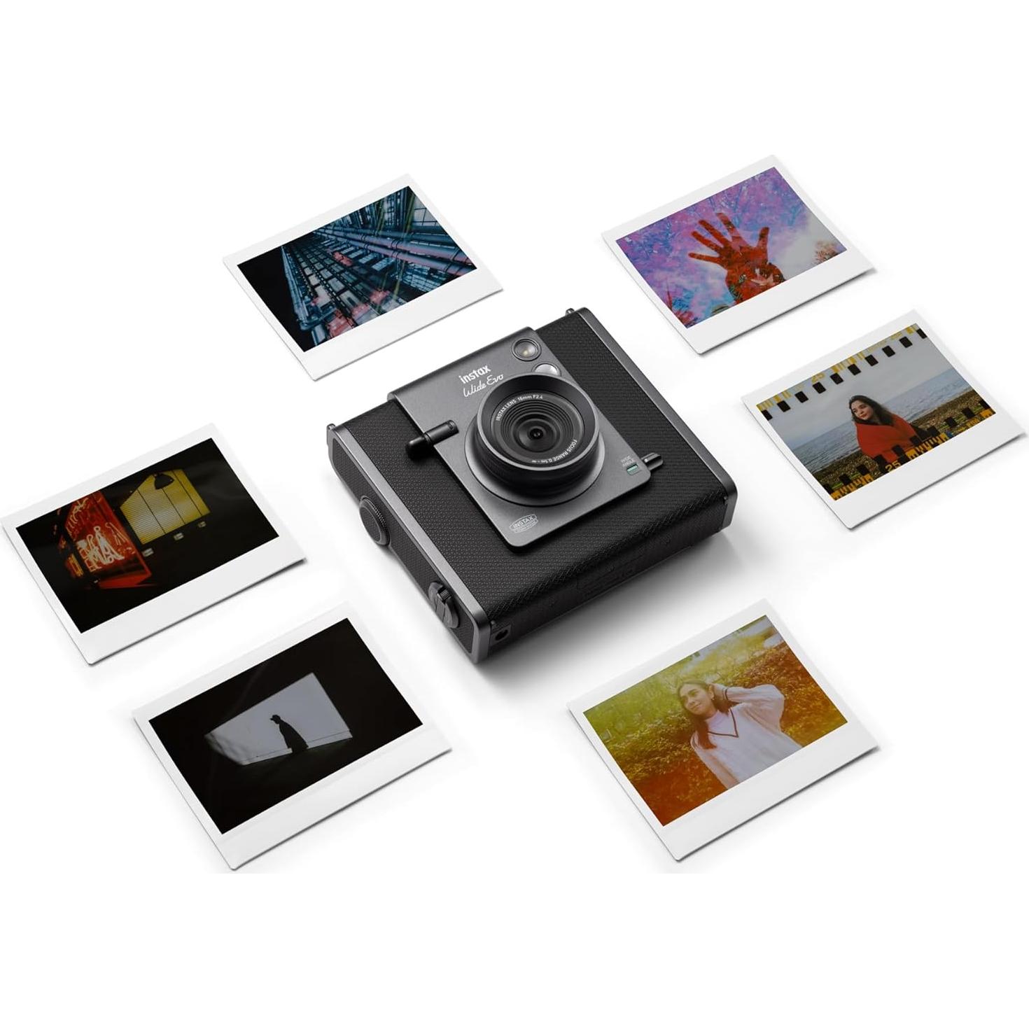 Cámara Instantánea Fujifilm INSTAX Wide Evo 16MP Gran Angular