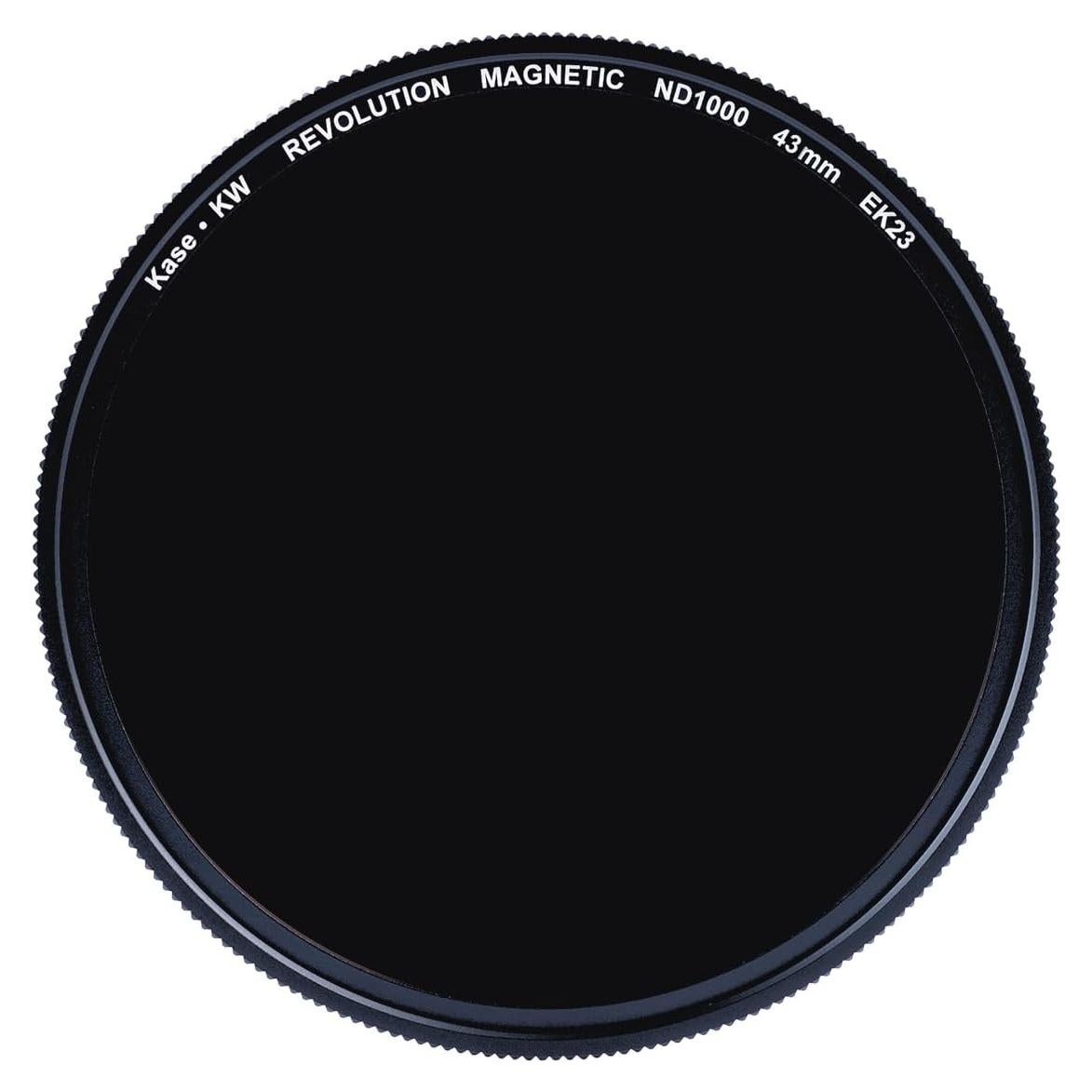 Filtro de Densidad Neutra Kase ND1000 Magnético 43mm Vidrio Óptico