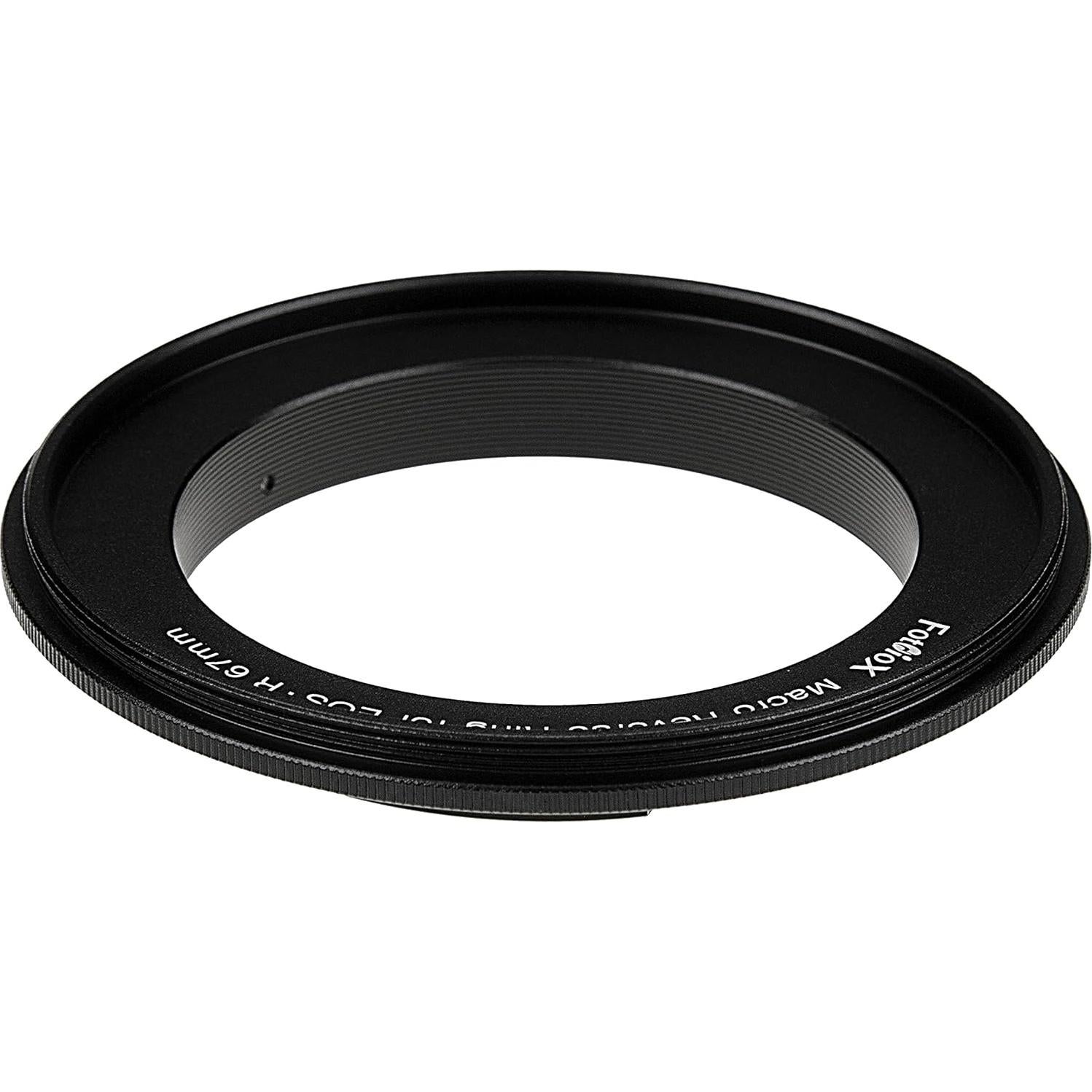 Fotodiox Macro Reverse Ring Compatible with 67mm Filter Thread to Canon RF-Mount Cameras - for Reverse Mounting Lenses