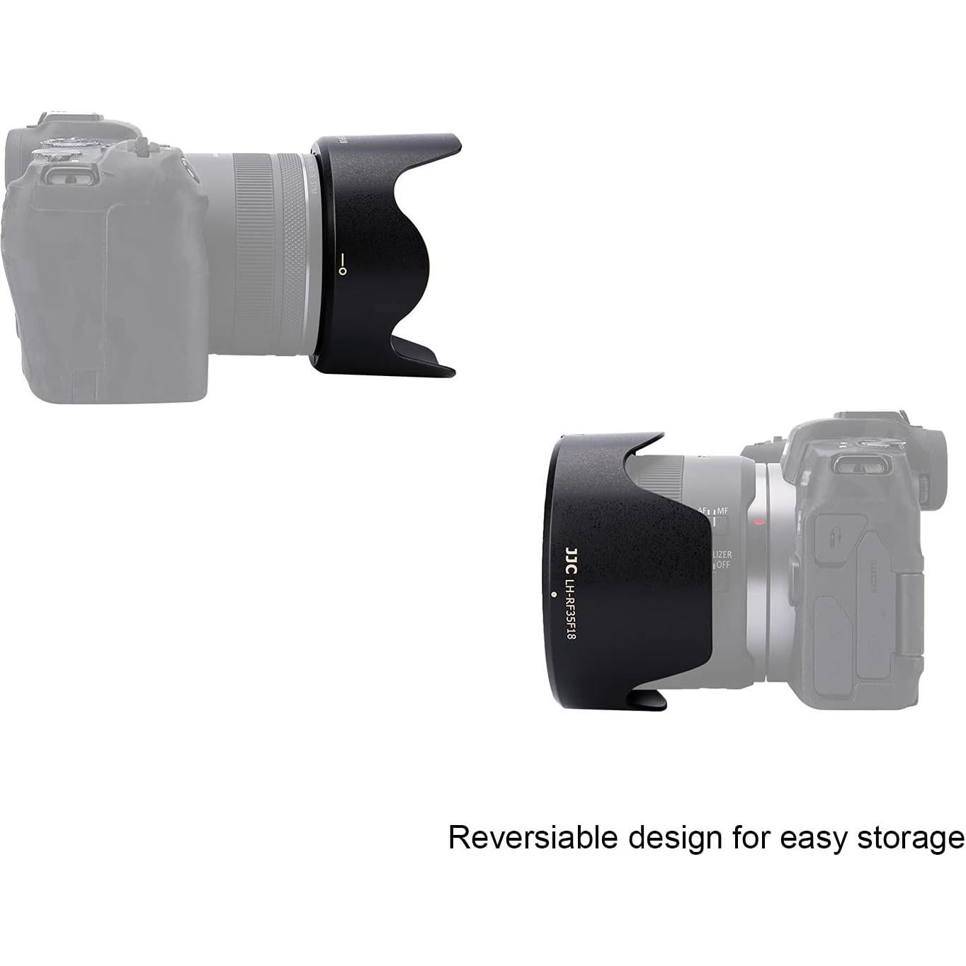 Tapa de Lente Tulipán JJC para Canon RF 35mm F1.8 Macro