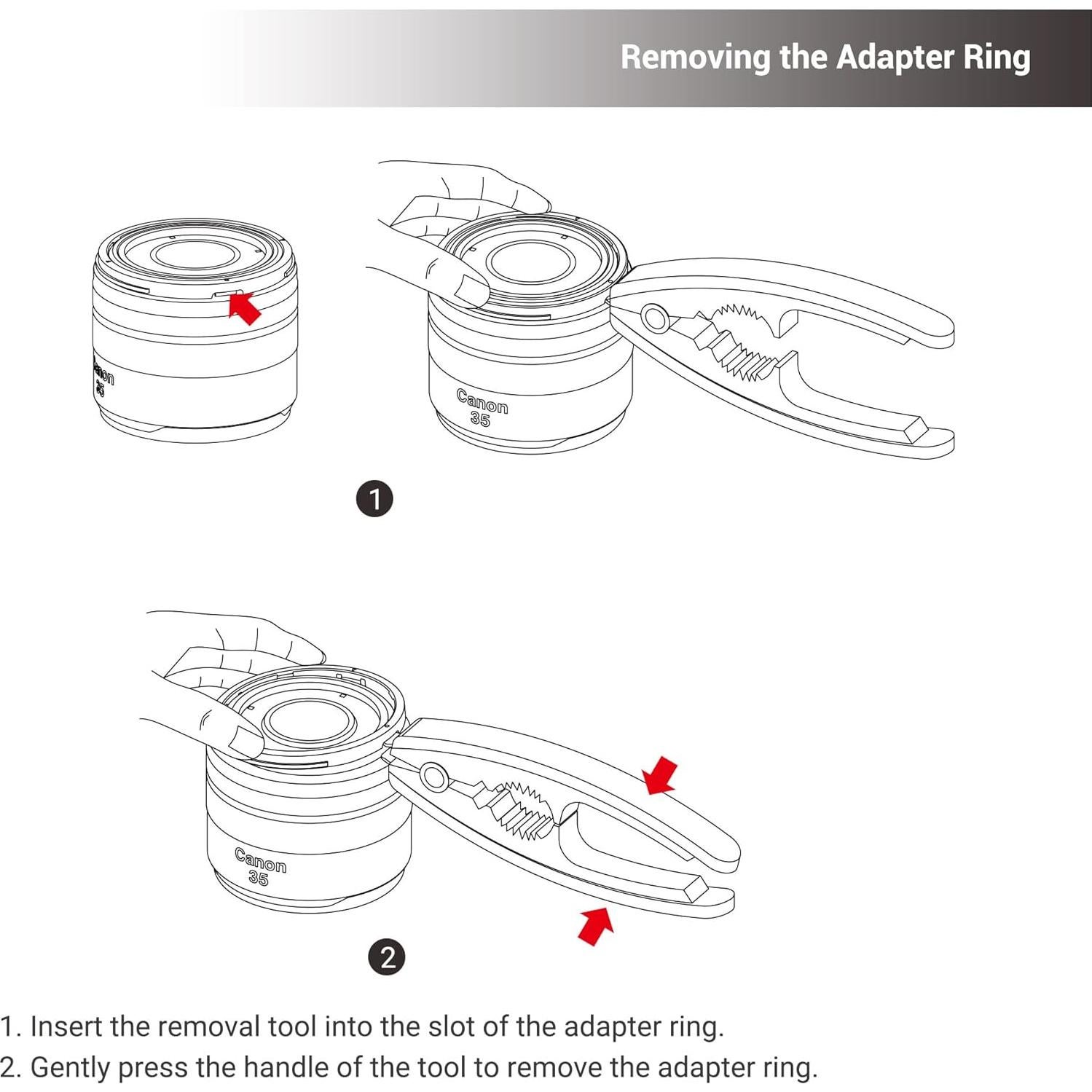 Tapa de Lente Tulipán JJC para Canon RF 35mm F1.8 Macro
