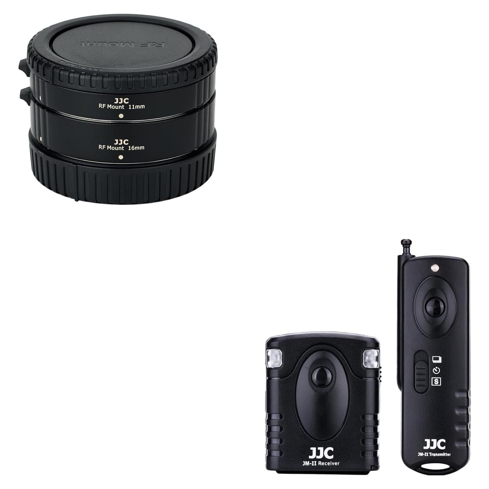 Juego de tubos de extensión JJC RF para Canon EOS R/RP/R6/R7/R8