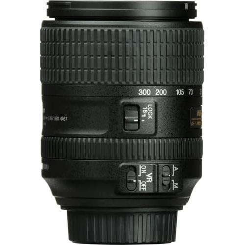 Lente Nikon AF-S DX NIKKOR 18-300mm f/3.5-6.3G ED VR + Accesorios