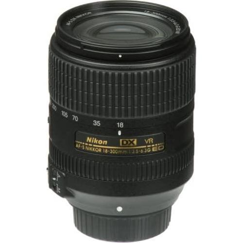 Lente Nikon AF-S DX NIKKOR 18-300mm f/3.5-6.3G ED VR + Accesorios