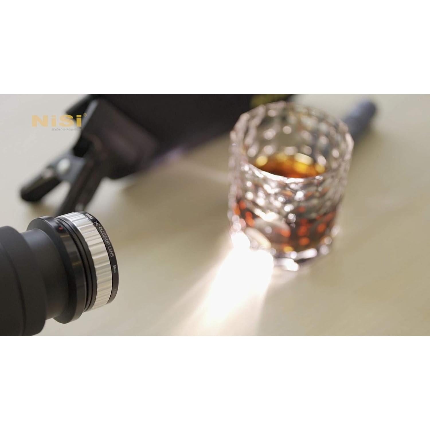 Kit de Lentes Macro NiSi 58mm con Adaptadores 49mm y 52mm