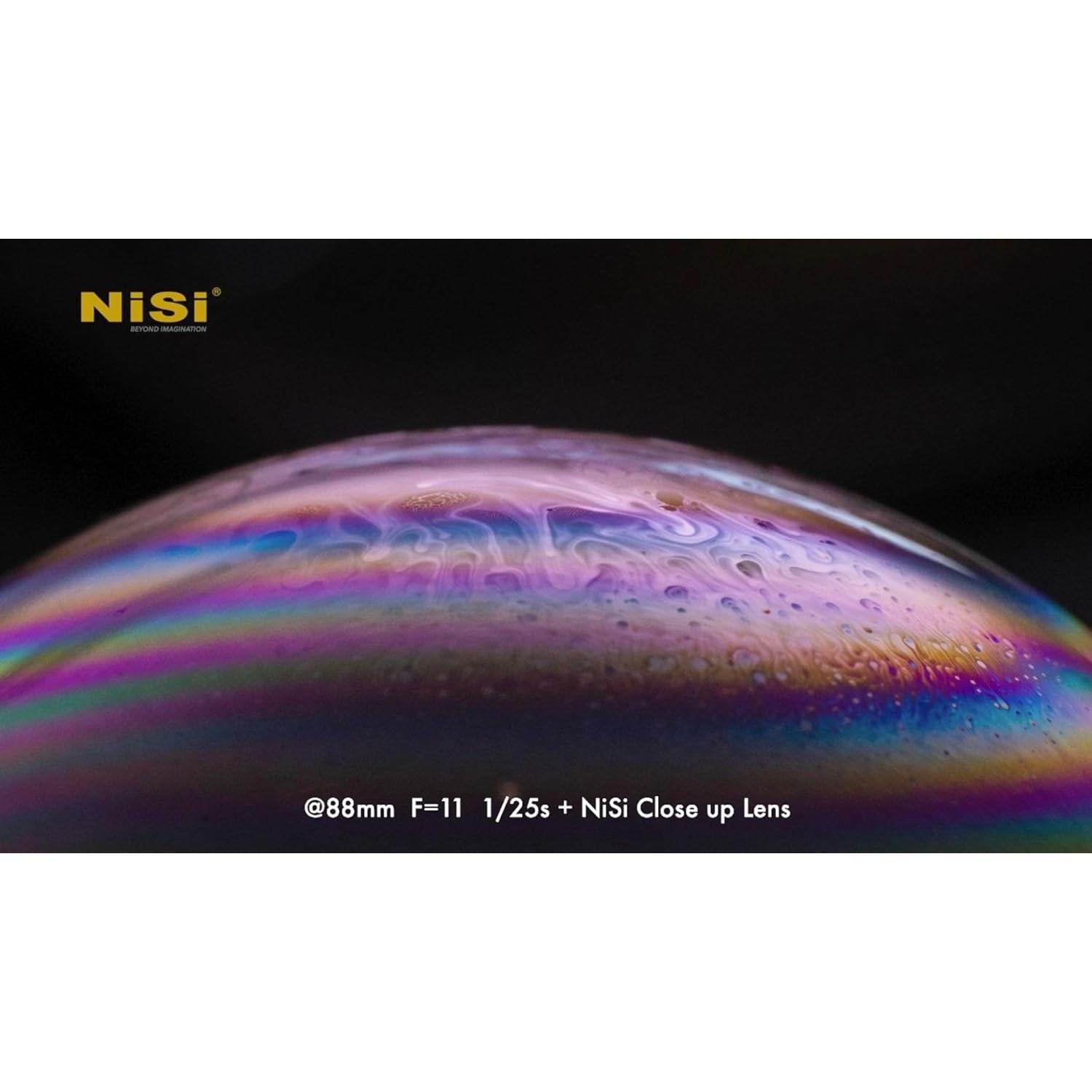 Kit de Lentes Macro NiSi 58mm con Adaptadores 49mm y 52mm