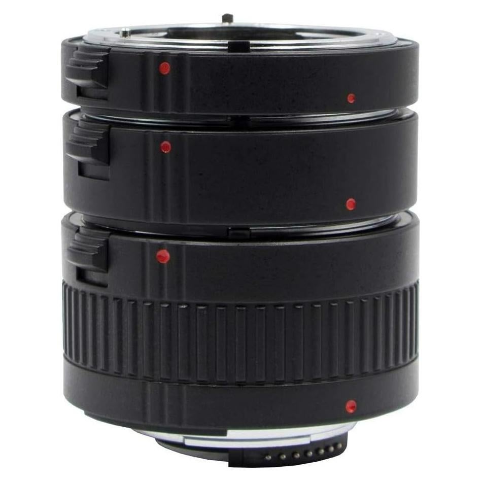 Juego de tubos de extensión ProMaster 8819 para Nikon F - 12mm, 20mm, 36mm