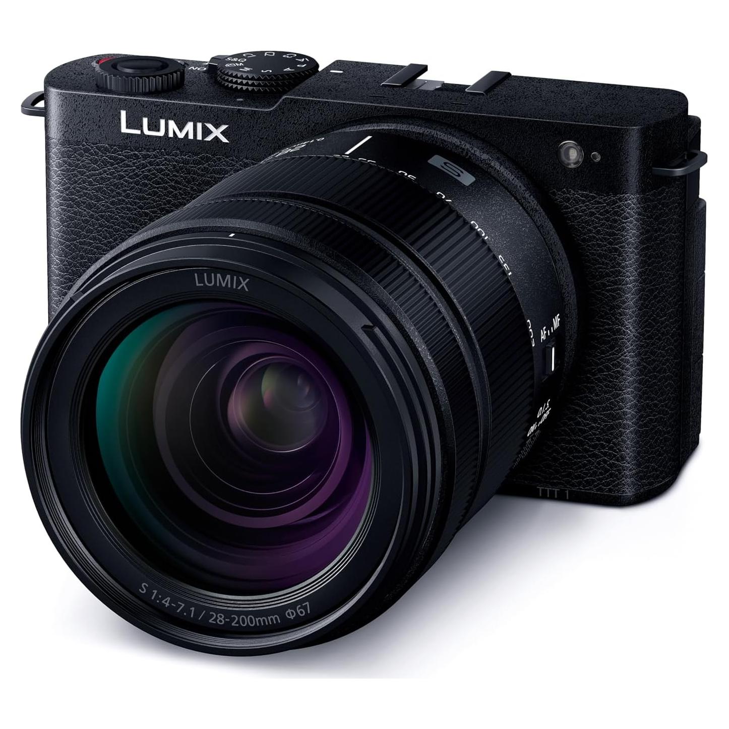 Cámara Sin Espejo Panasonic LUMIX S9 24.2MP con Lente 28-200mm