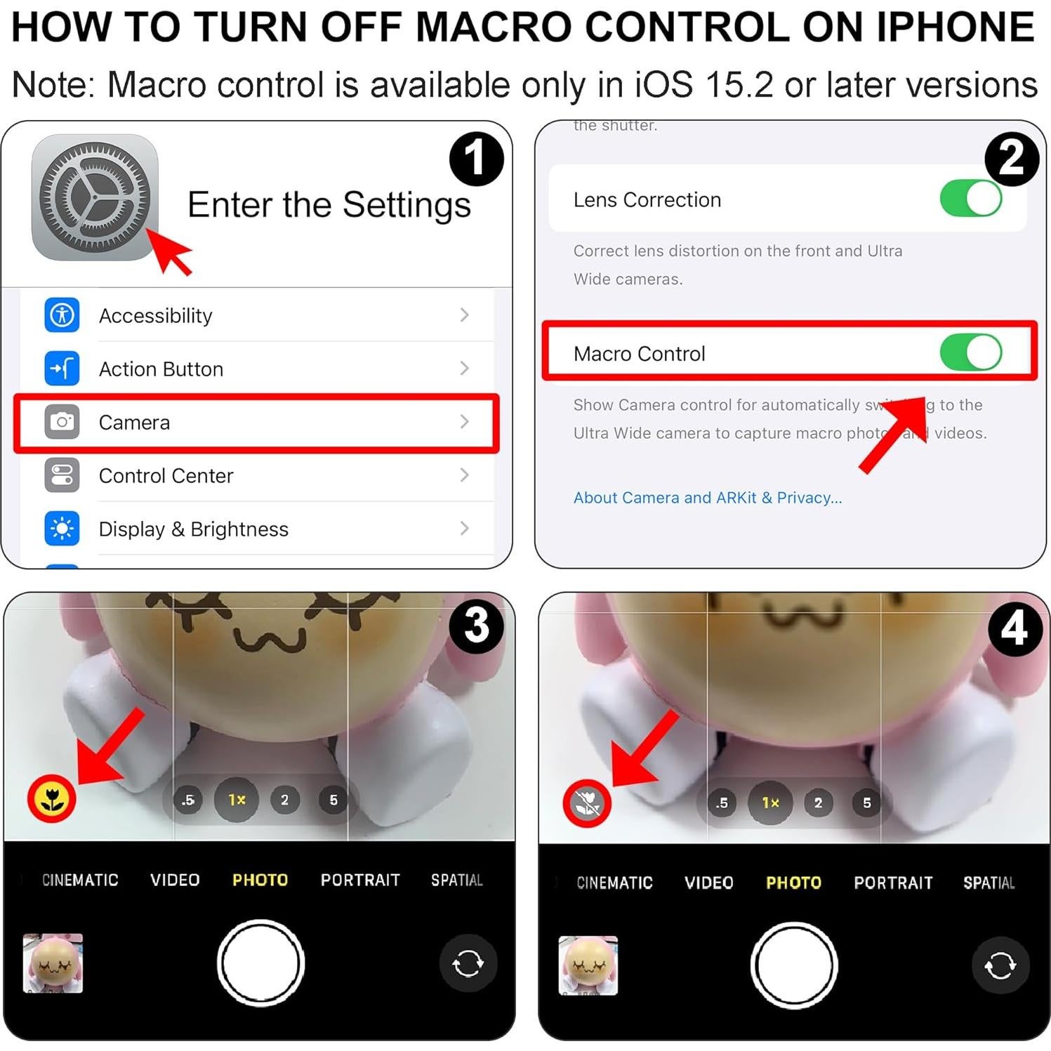 Lente Macro 10X Veedzoens para Smartphone con Difusor