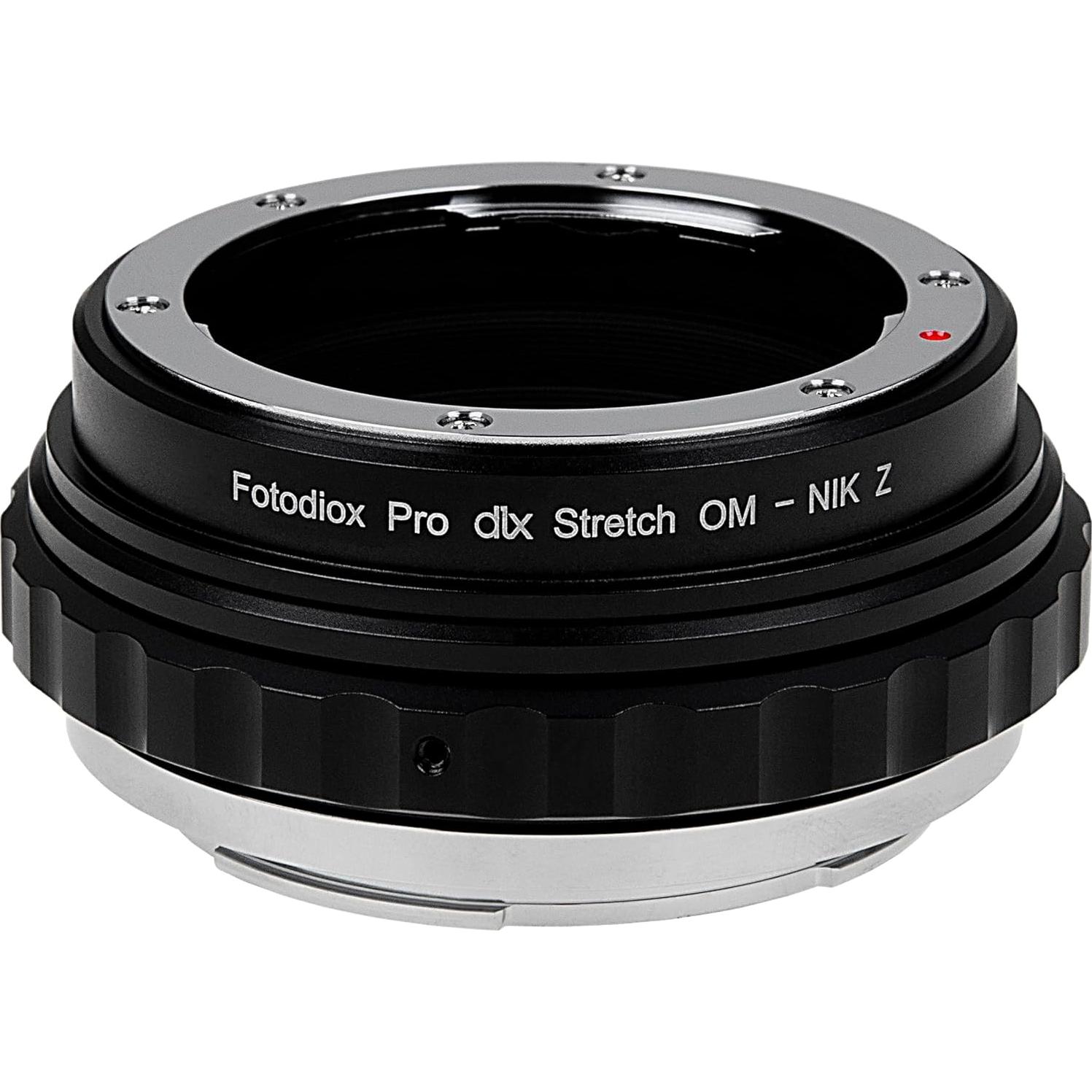 Adaptador Fotodiox DLX Stretch Olympus OM a Nikon Z - Filtros ND