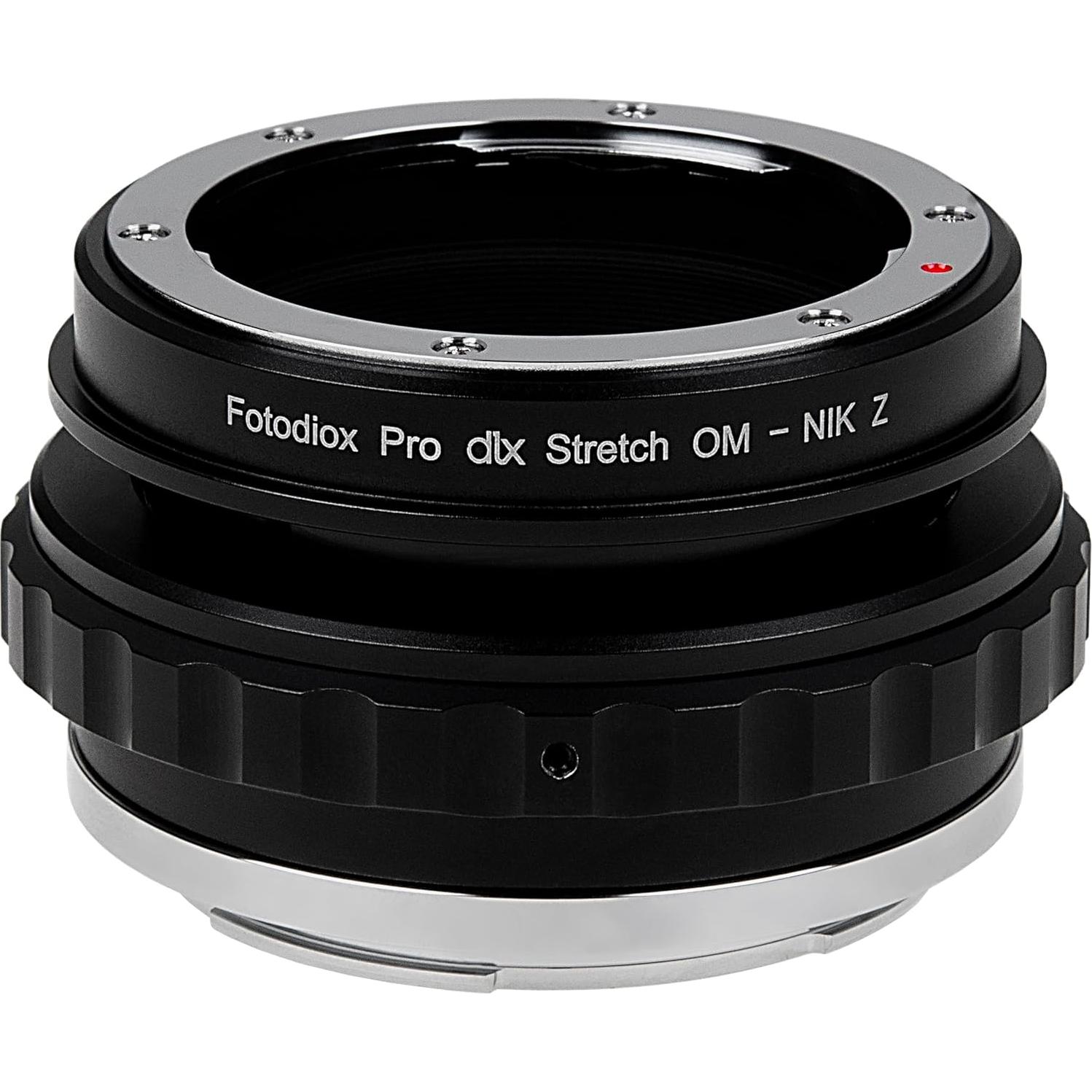Adaptador Fotodiox DLX Stretch Olympus OM a Nikon Z - Filtros ND