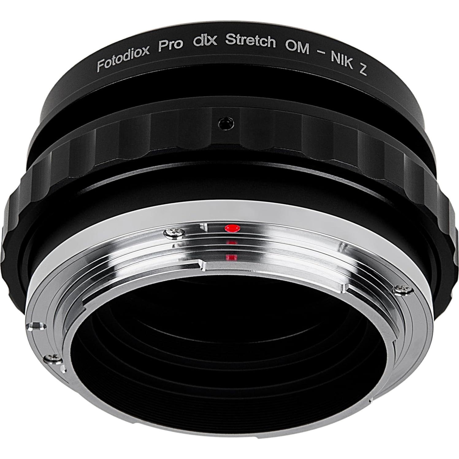 Adaptador Fotodiox DLX Stretch Olympus OM a Nikon Z - Filtros ND