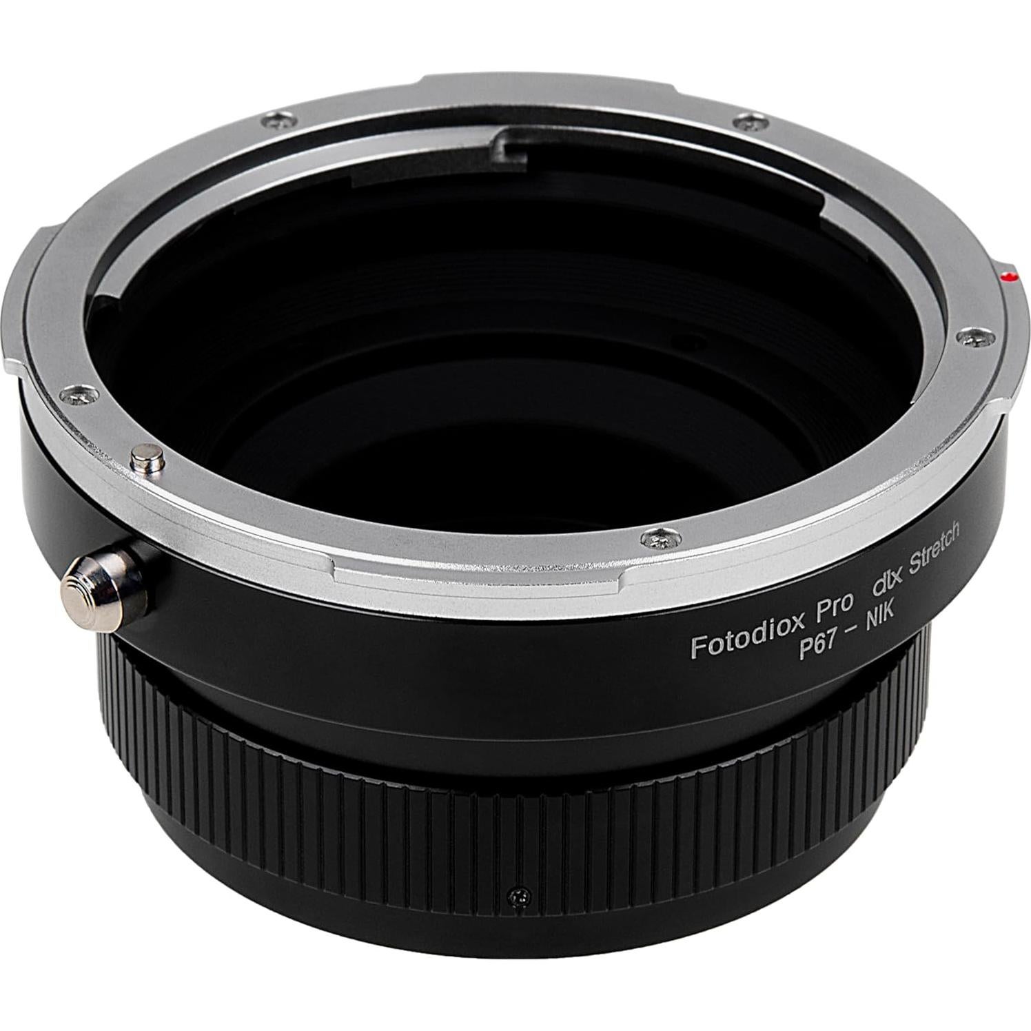 Adaptador Fotodiox DLX Stretch para Lentes Pentax 6x7 a Nikon F