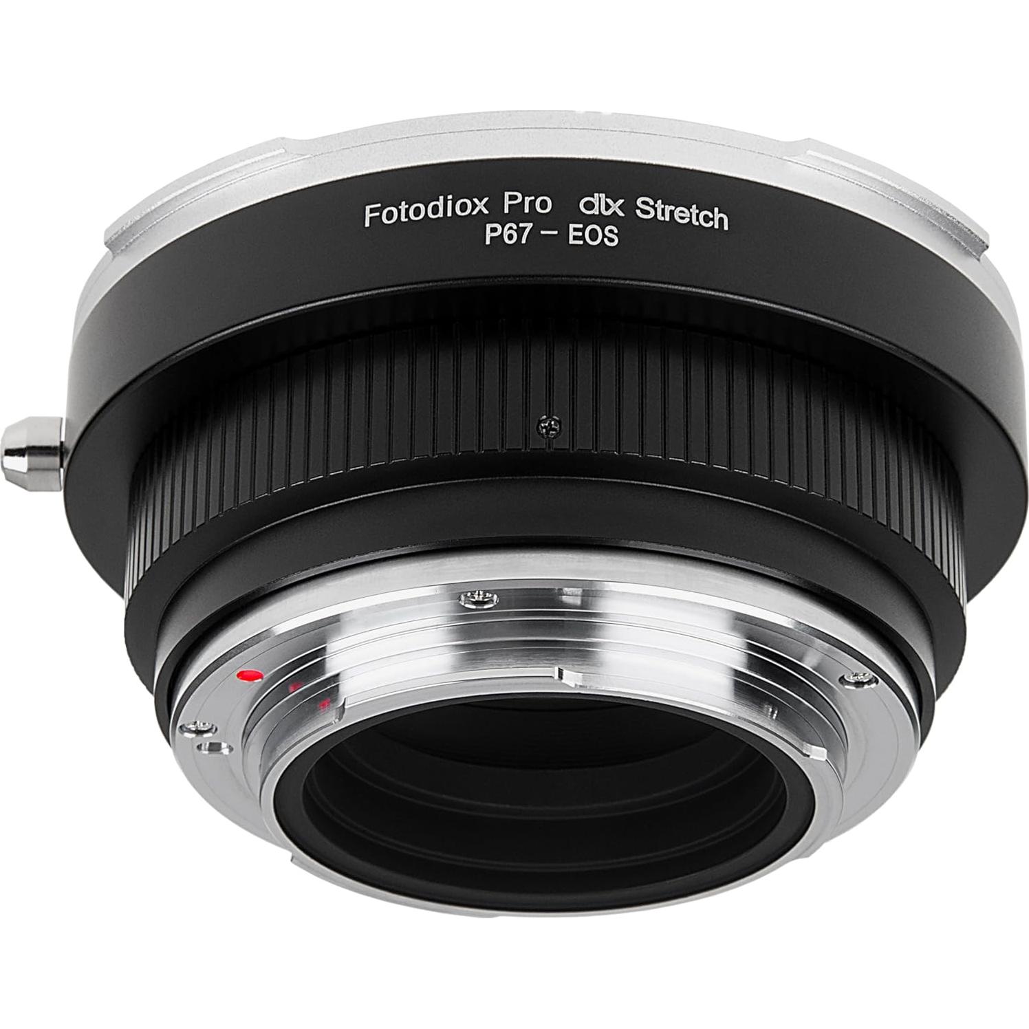 Adaptador Fotodiox DLX Stretch para Lentes Pentax 6x7 a Canon EOS