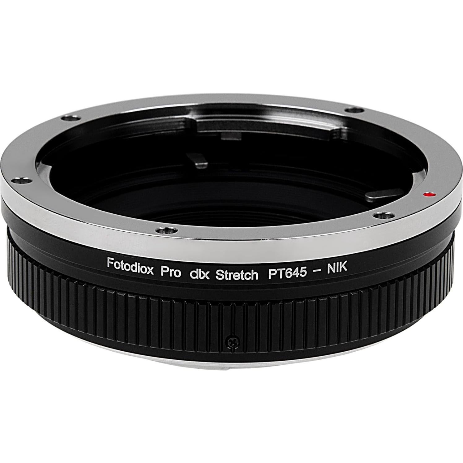 Adaptador Fotodiox DLX Stretch para Lentes Pentax 645 a Nikon F