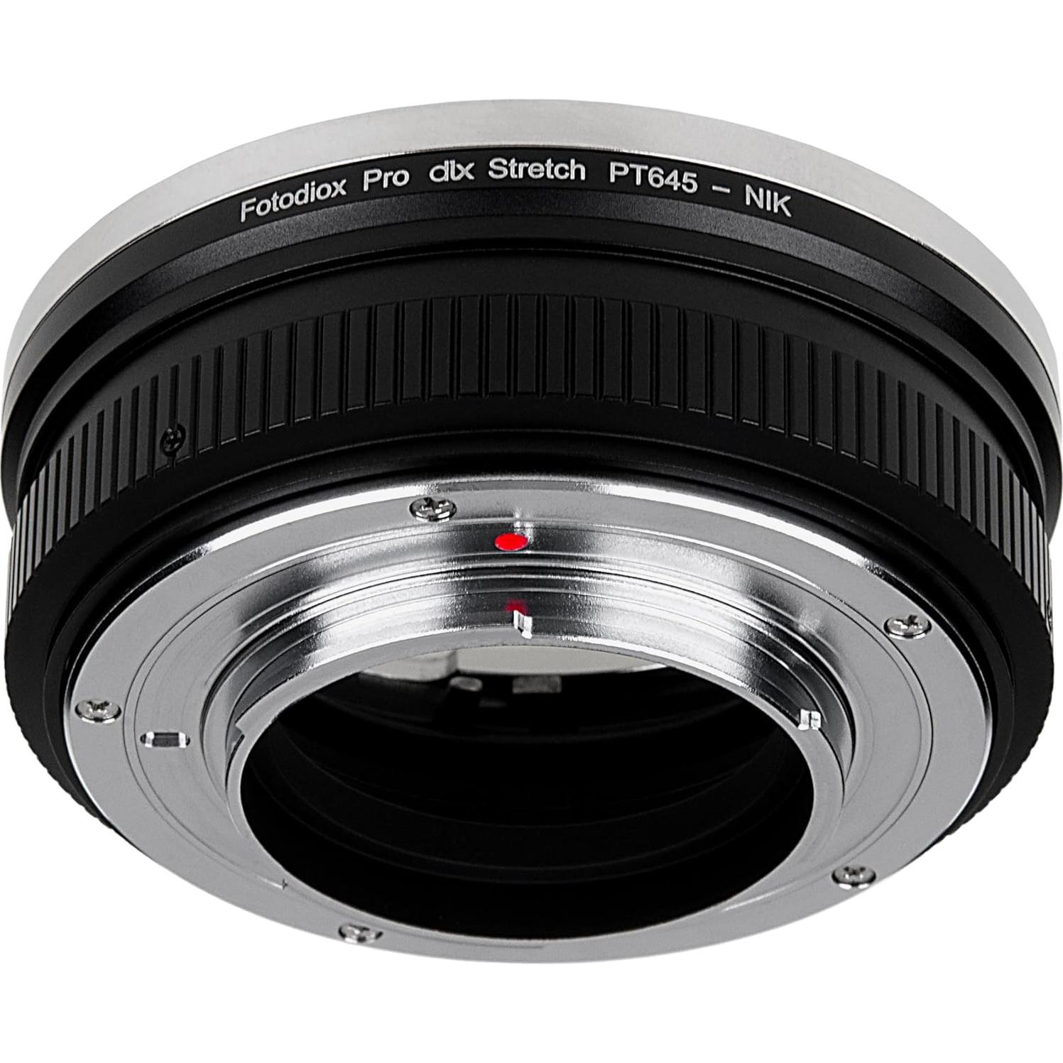 Adaptador Fotodiox DLX Stretch para Lentes Pentax 645 a Nikon F