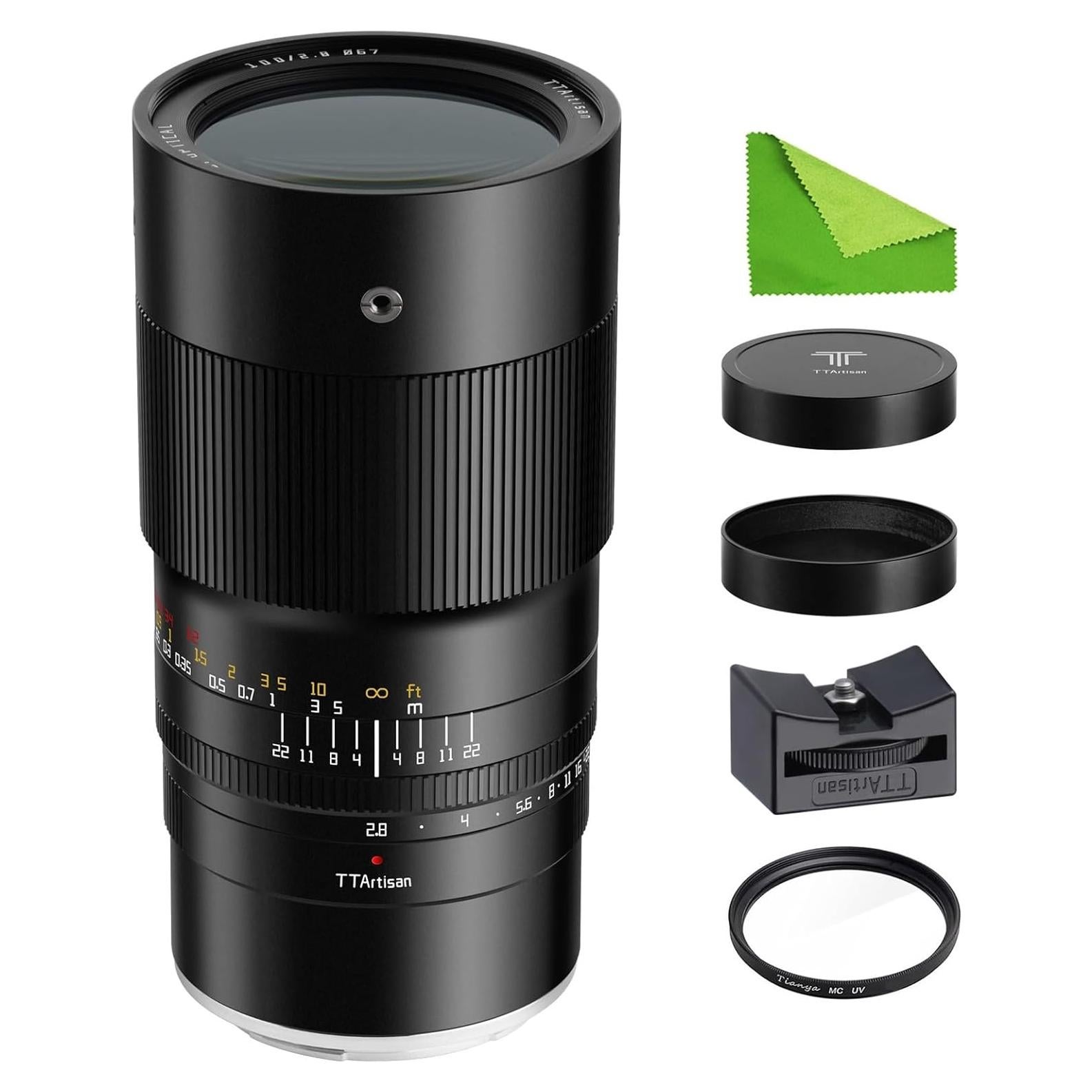 Lente Macro TTArtisan 100mm F2.8 para Fuji Montura X